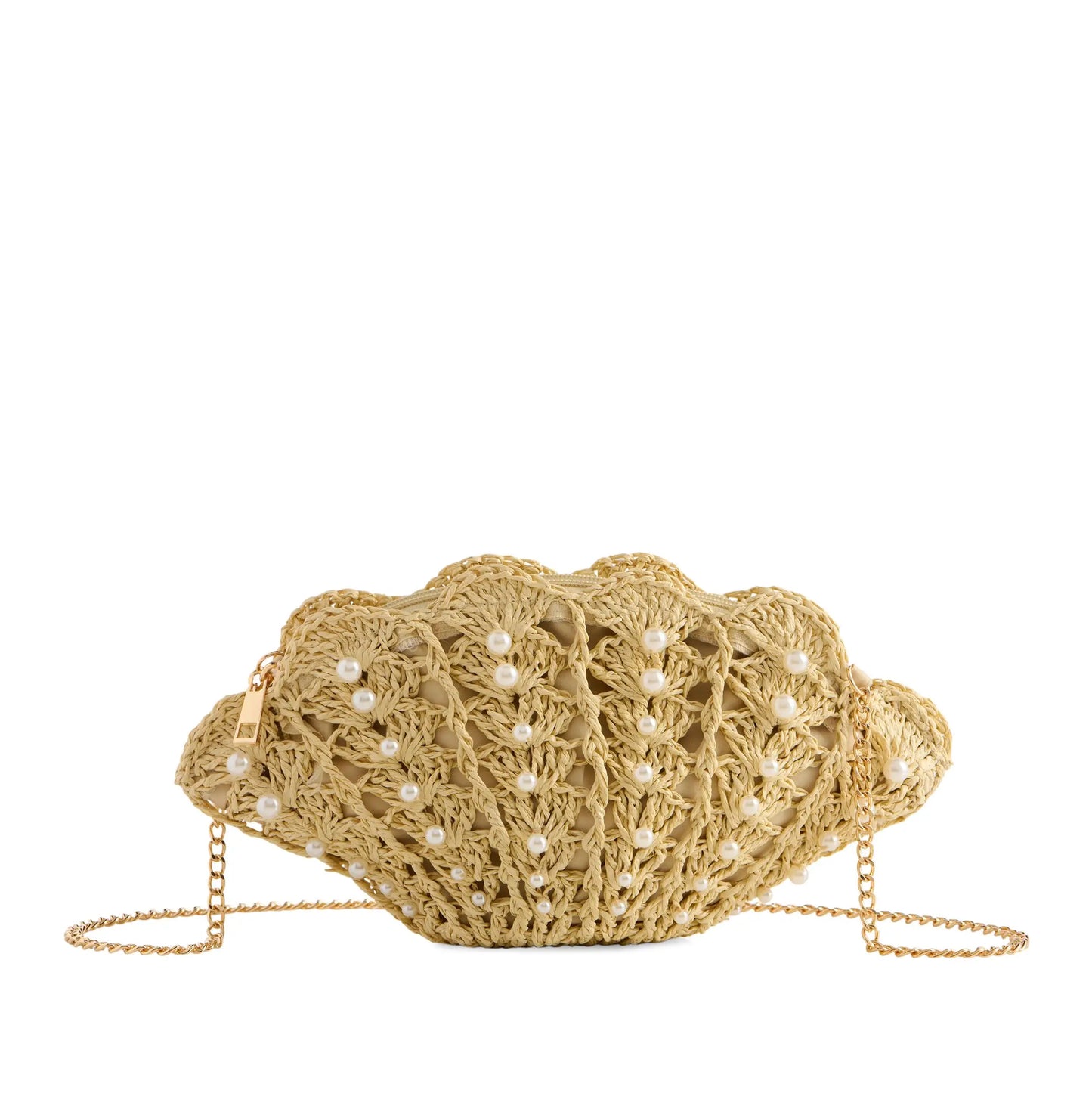 Shell Cross-Body,Natural