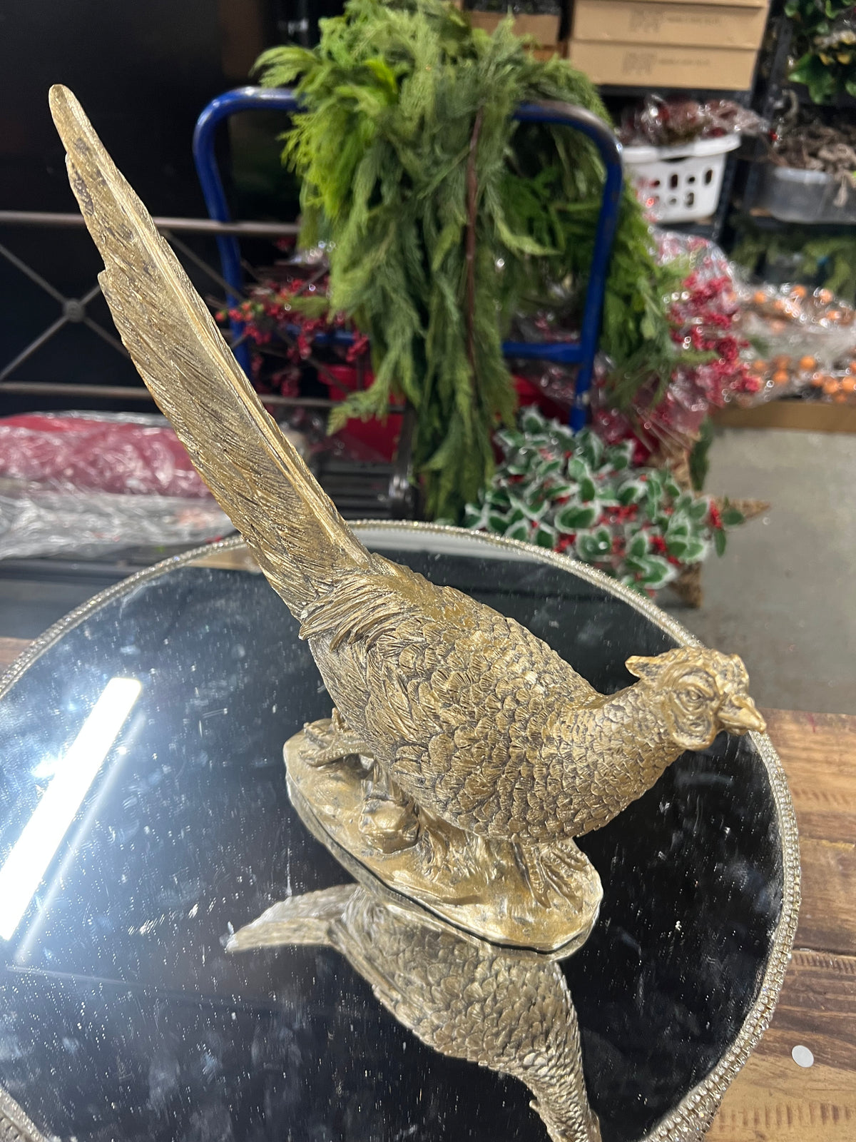 12” Resin Uptail Pheasant