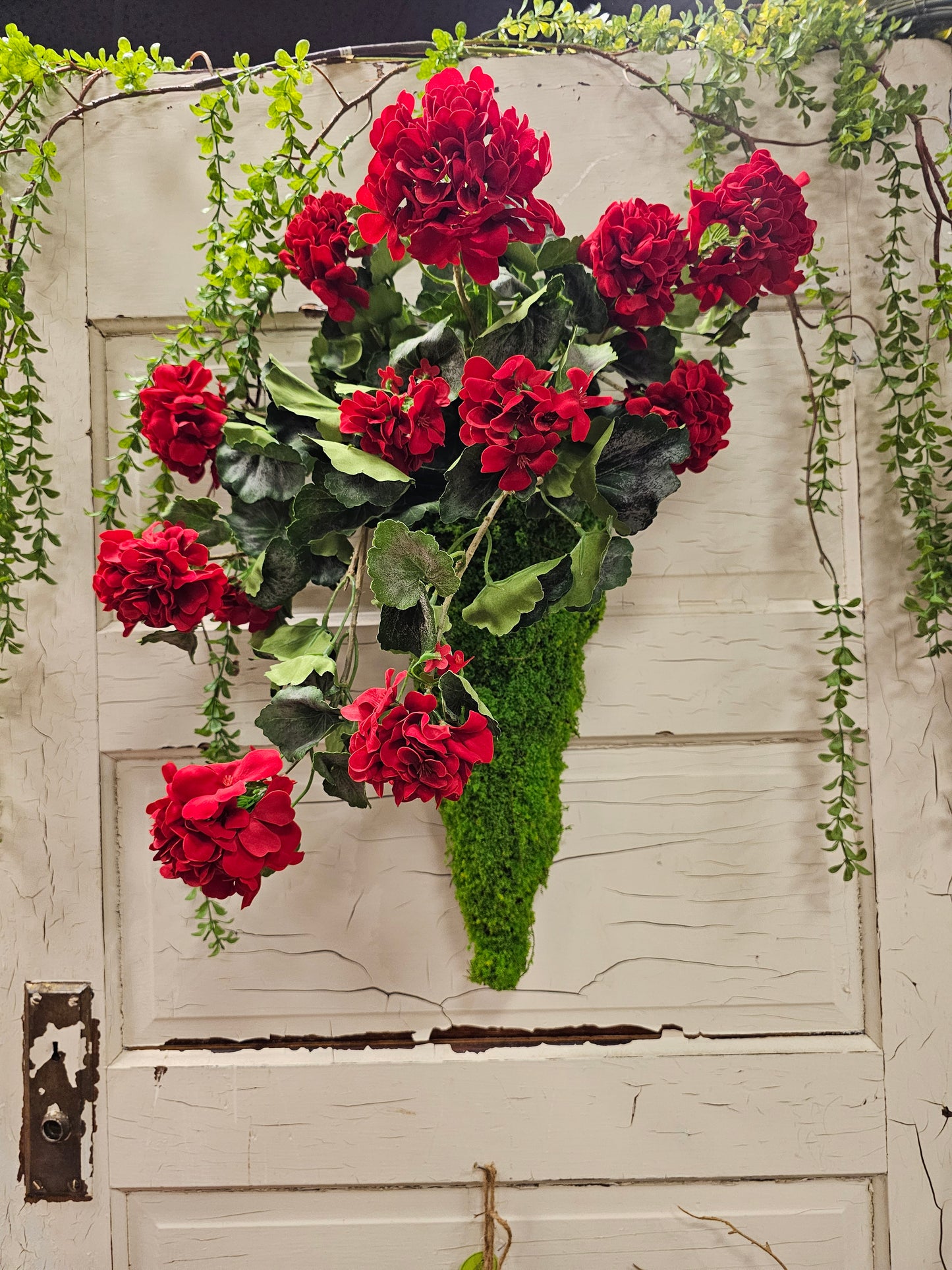 Moss Cone Door Hanger