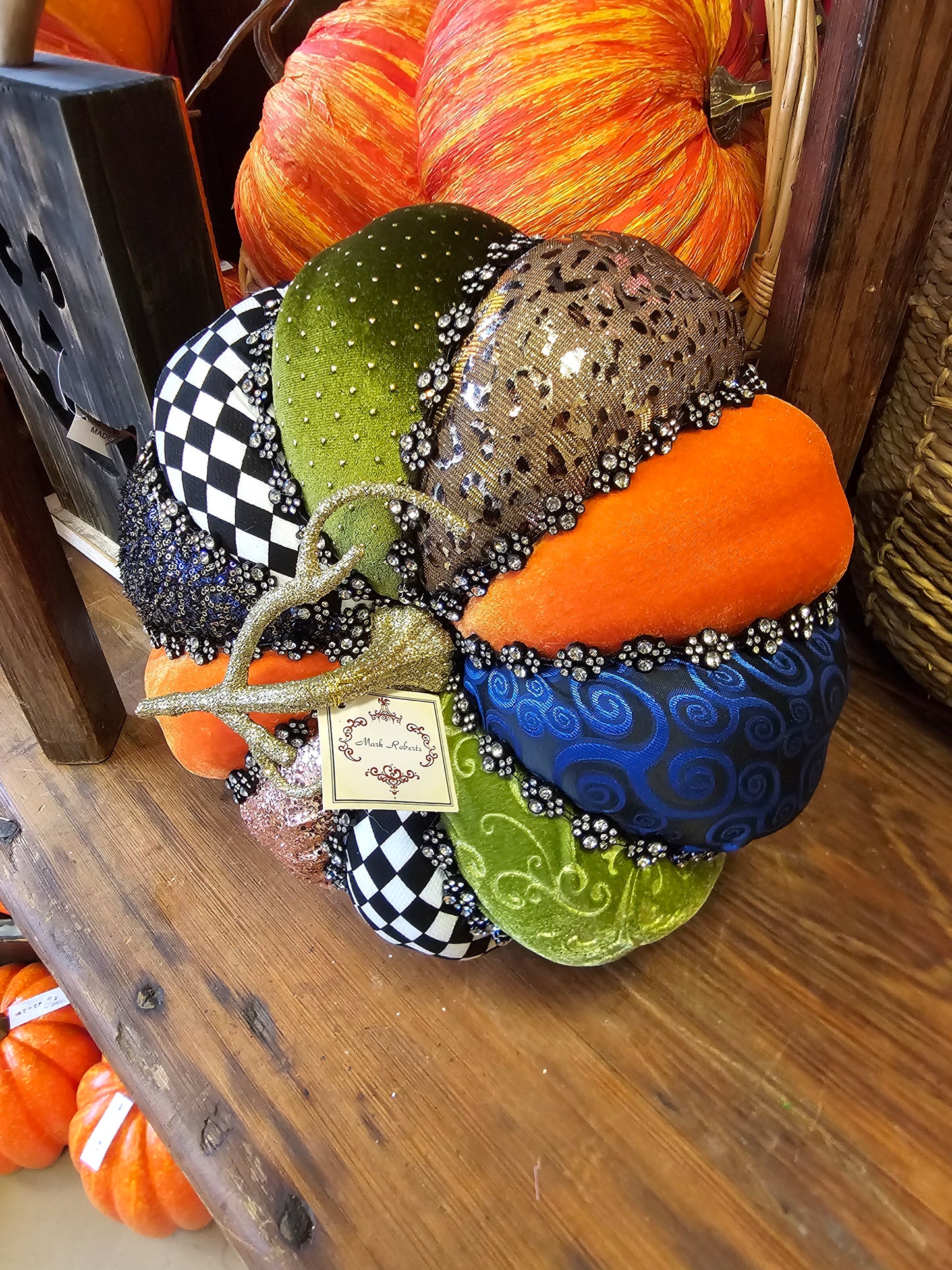 Mark Roberts Large Couture Pumpkin