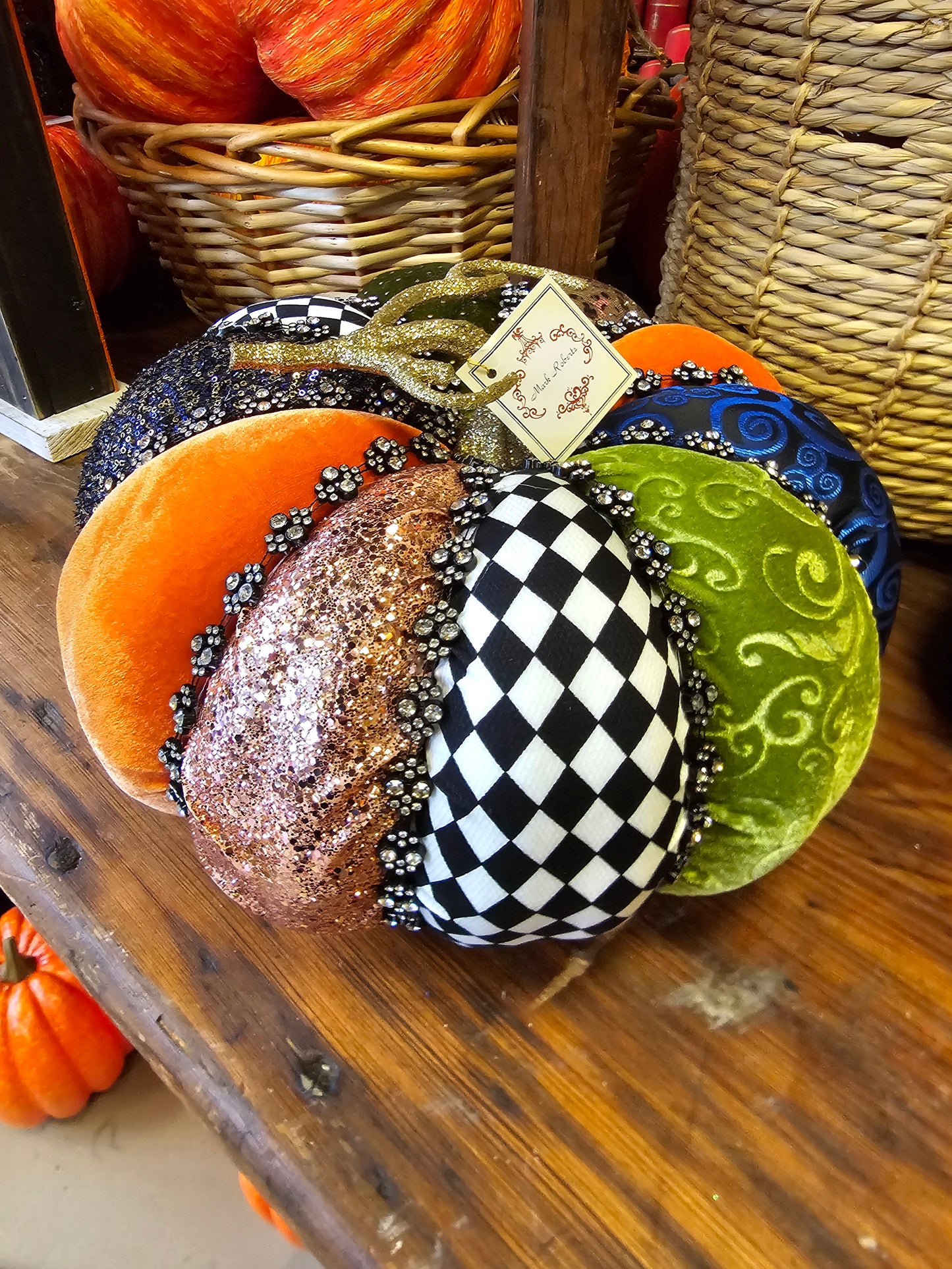 Mark Roberts Large Couture Pumpkin