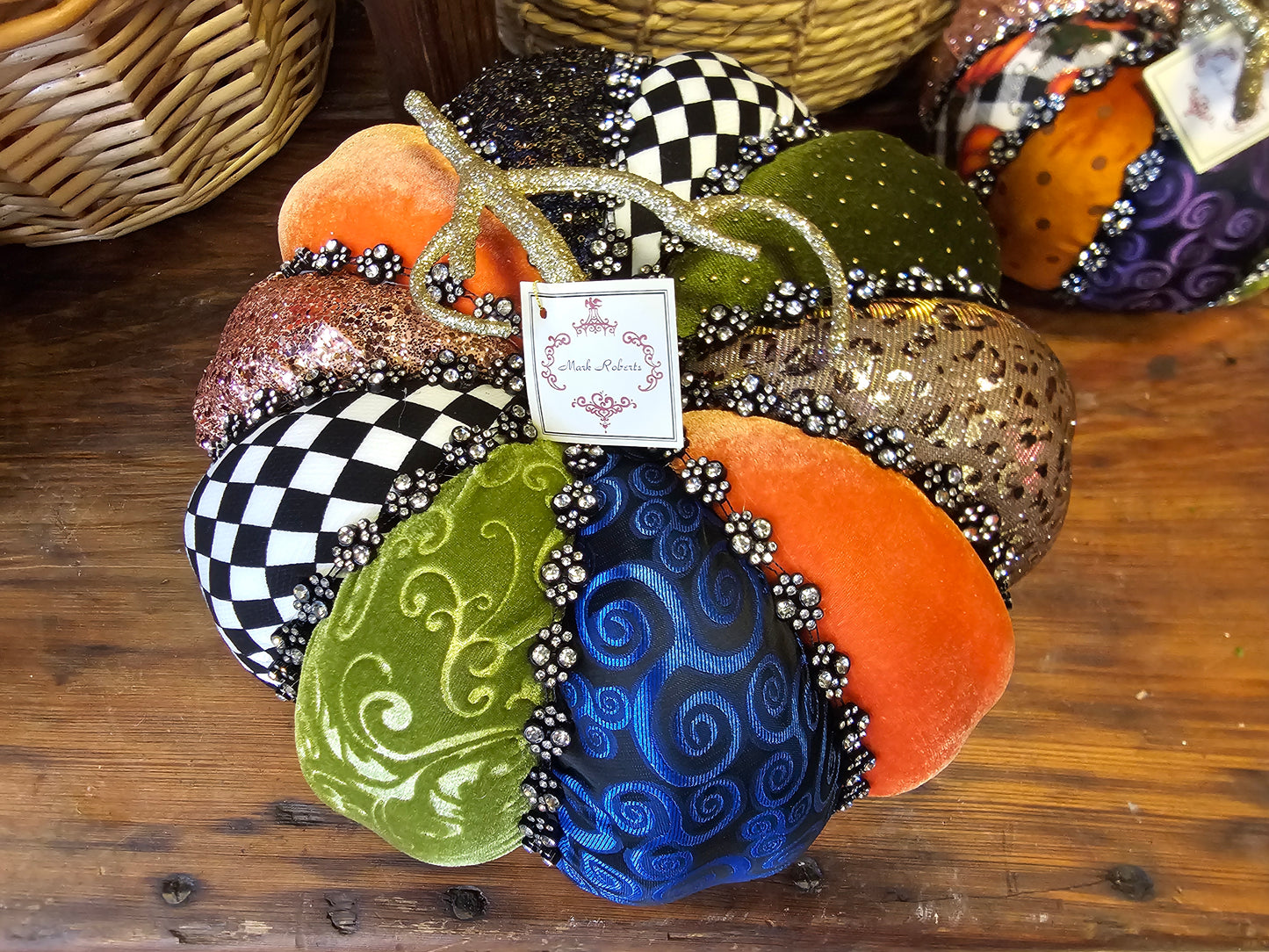 Mark Roberts Large Couture Pumpkin