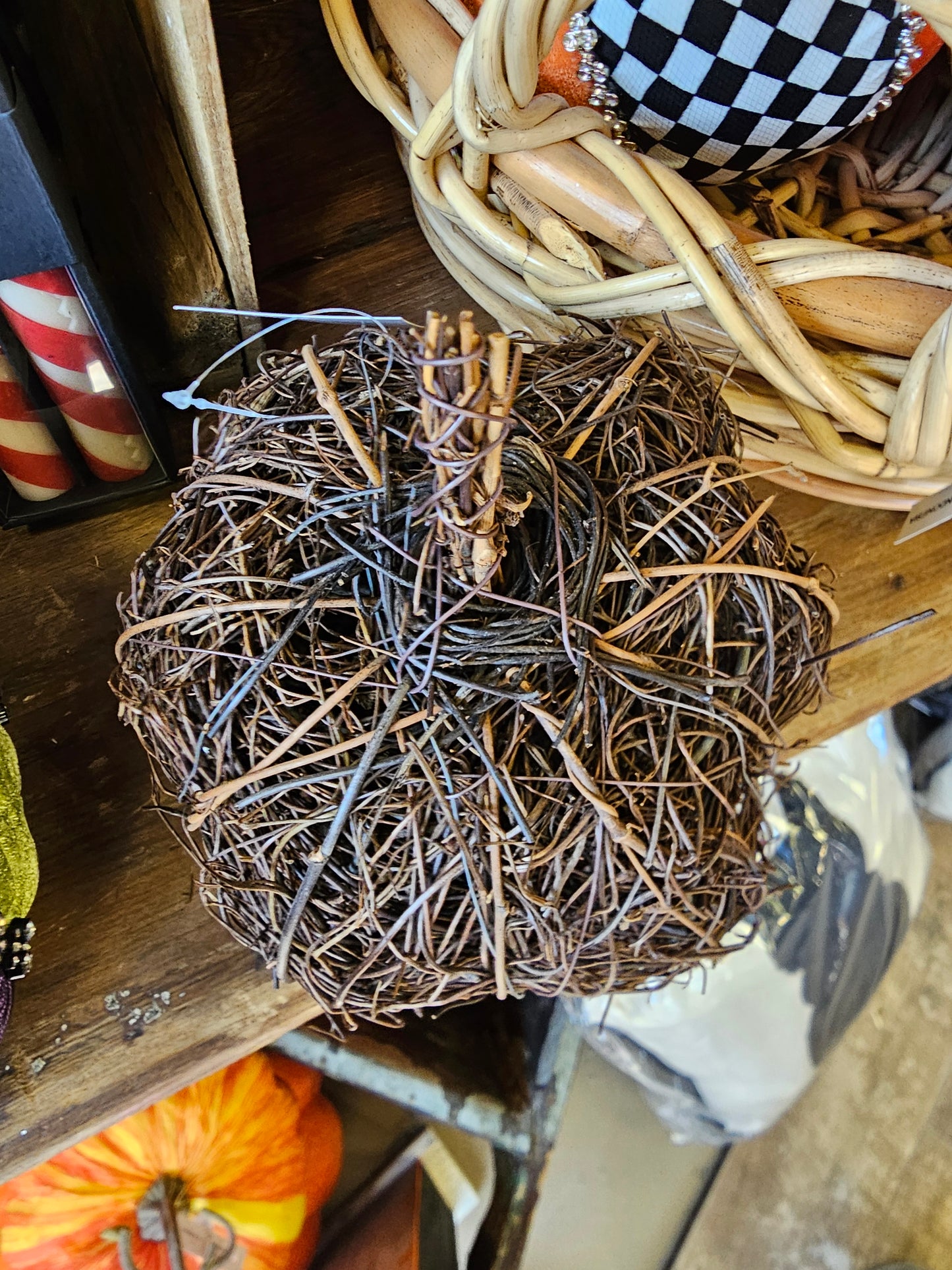 Twig Pumpkin