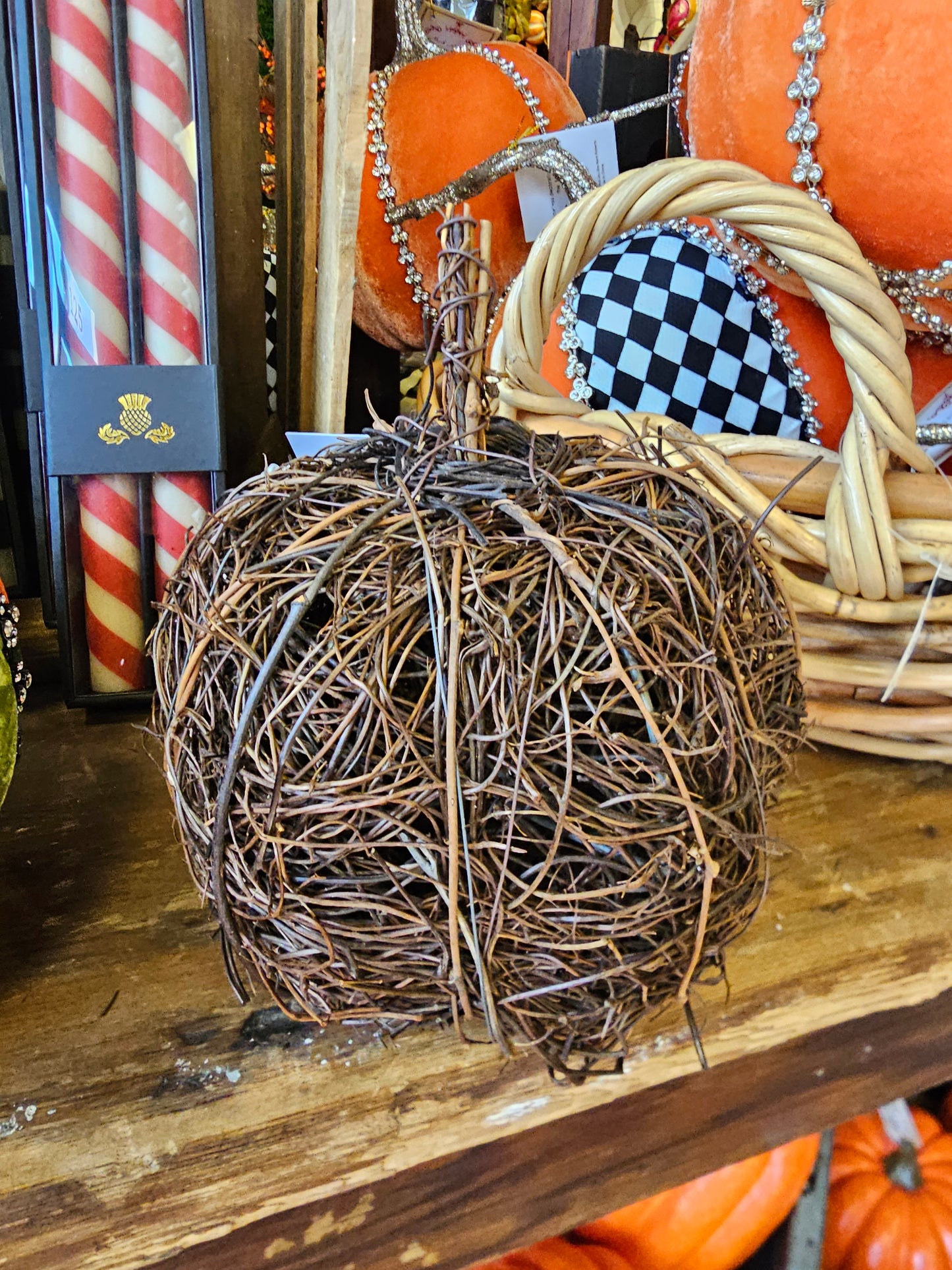 Twig Pumpkin