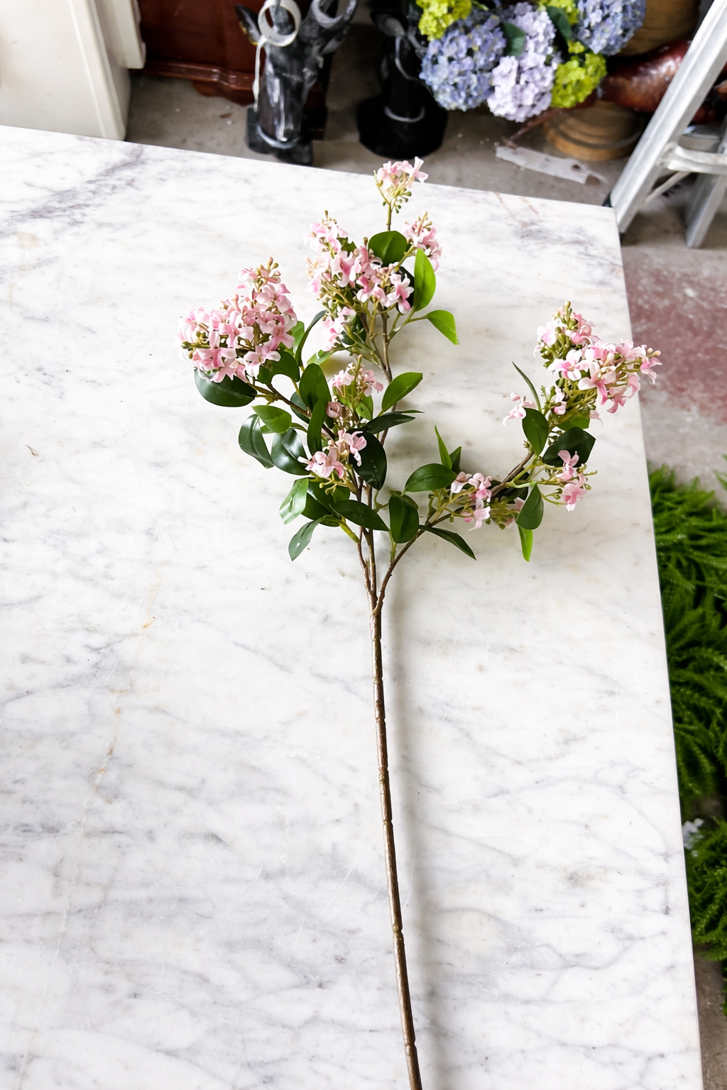 Pink wild blossom Spray