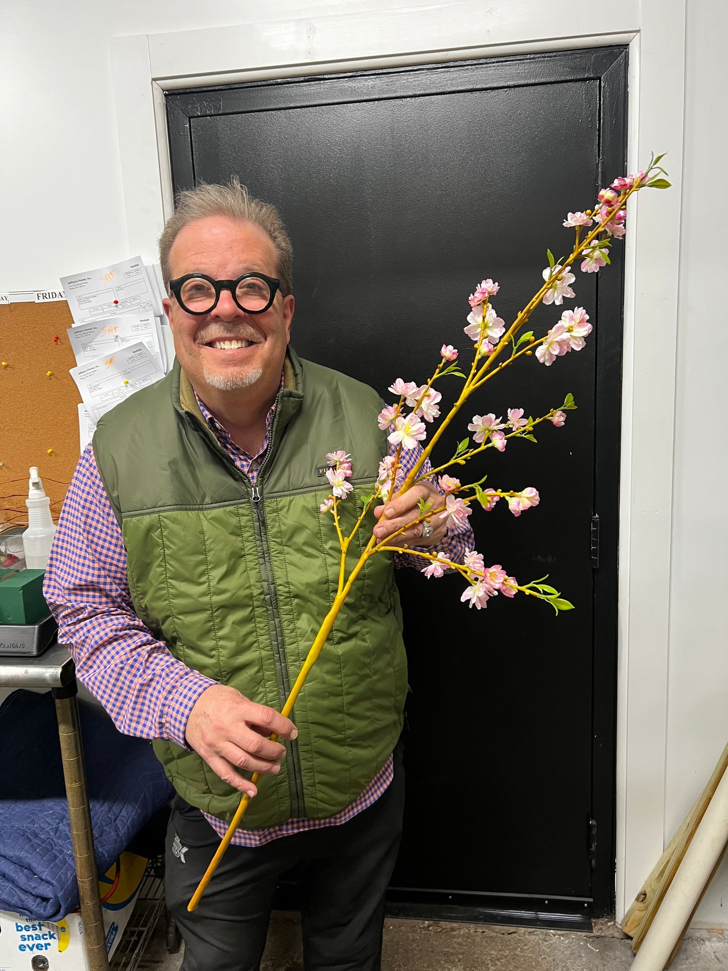 Blooming Cherry Branch