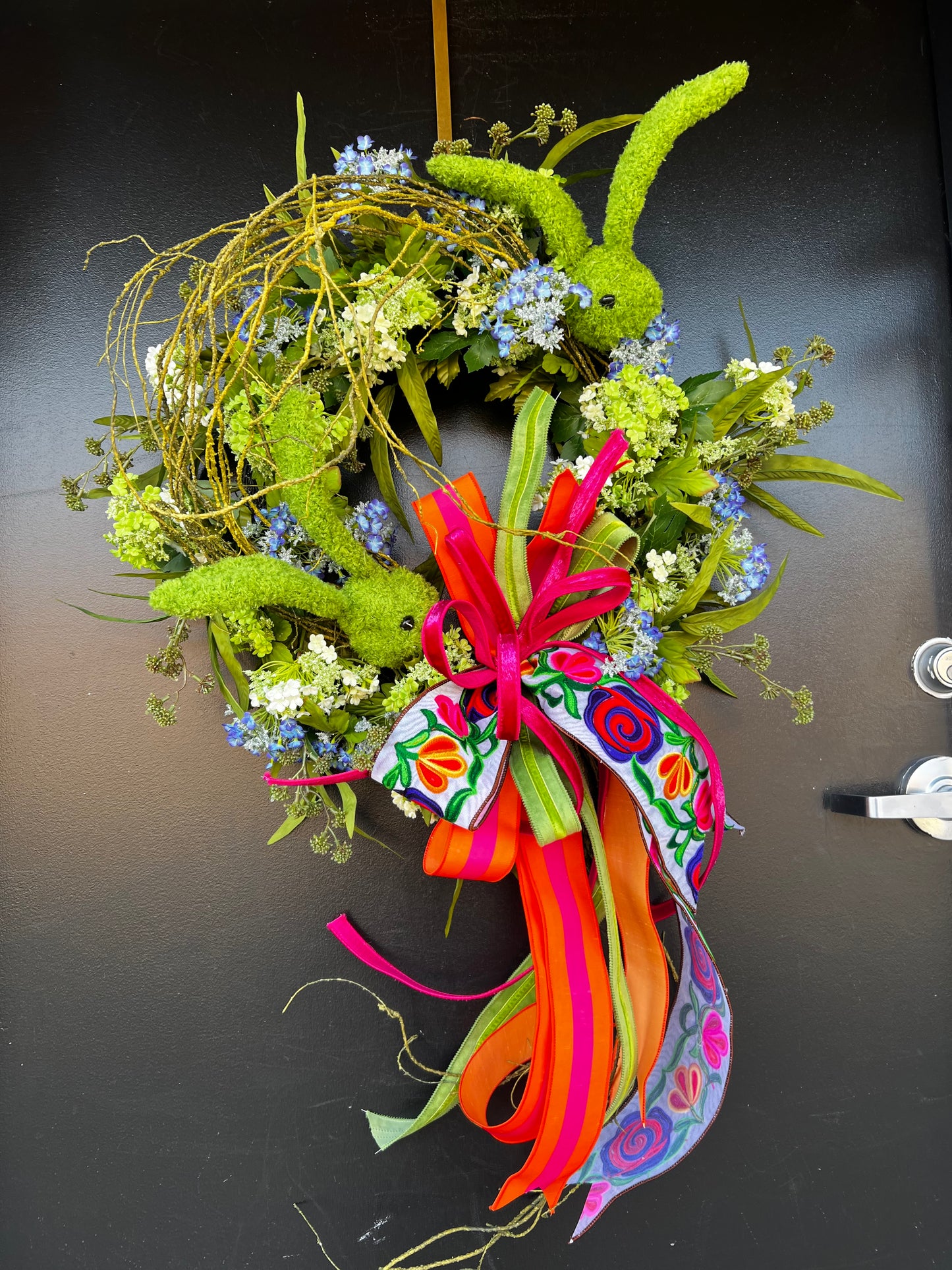 Bunny Garden Party Wreath