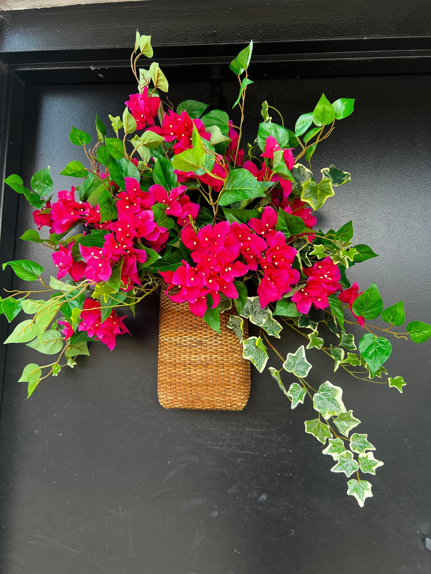 Front Porch Fuchsia Elegance