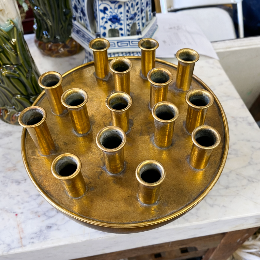 Metal Tulip Vase Flower Arranger