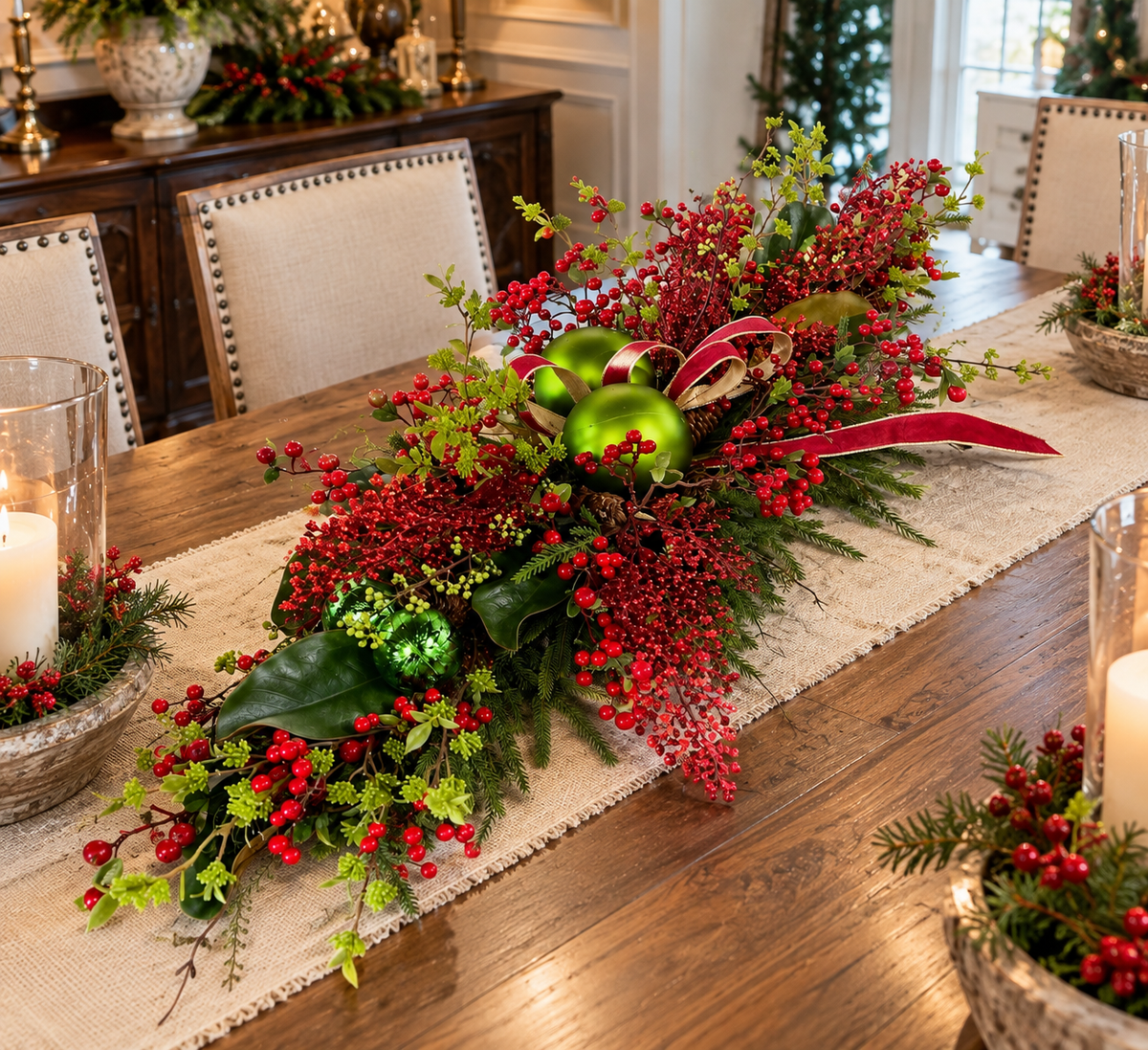 Christmas Traditions Centerpiece