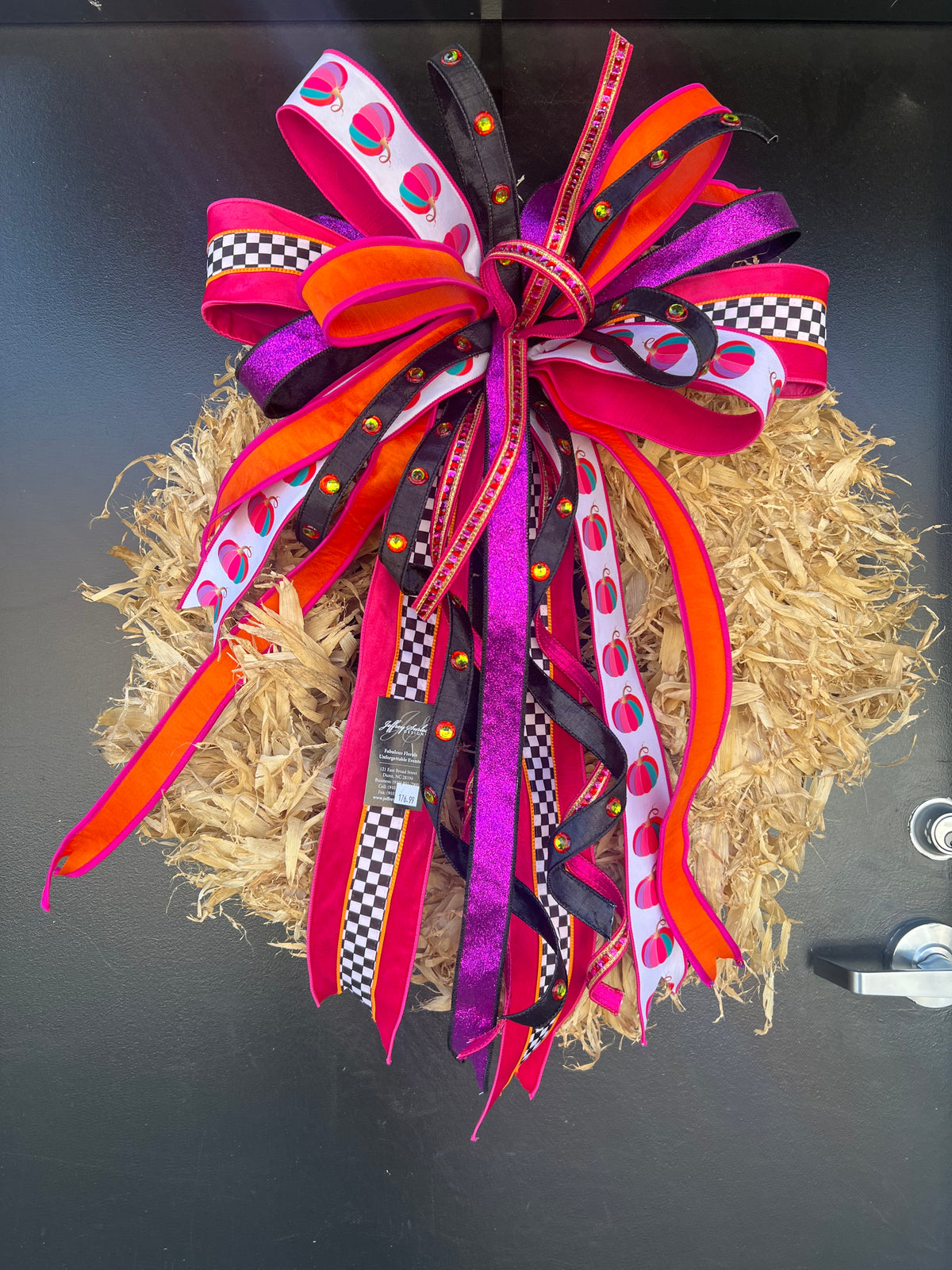 Pumpkin Spice & Everything Nice Wreath | One-of-a-Kind ππ