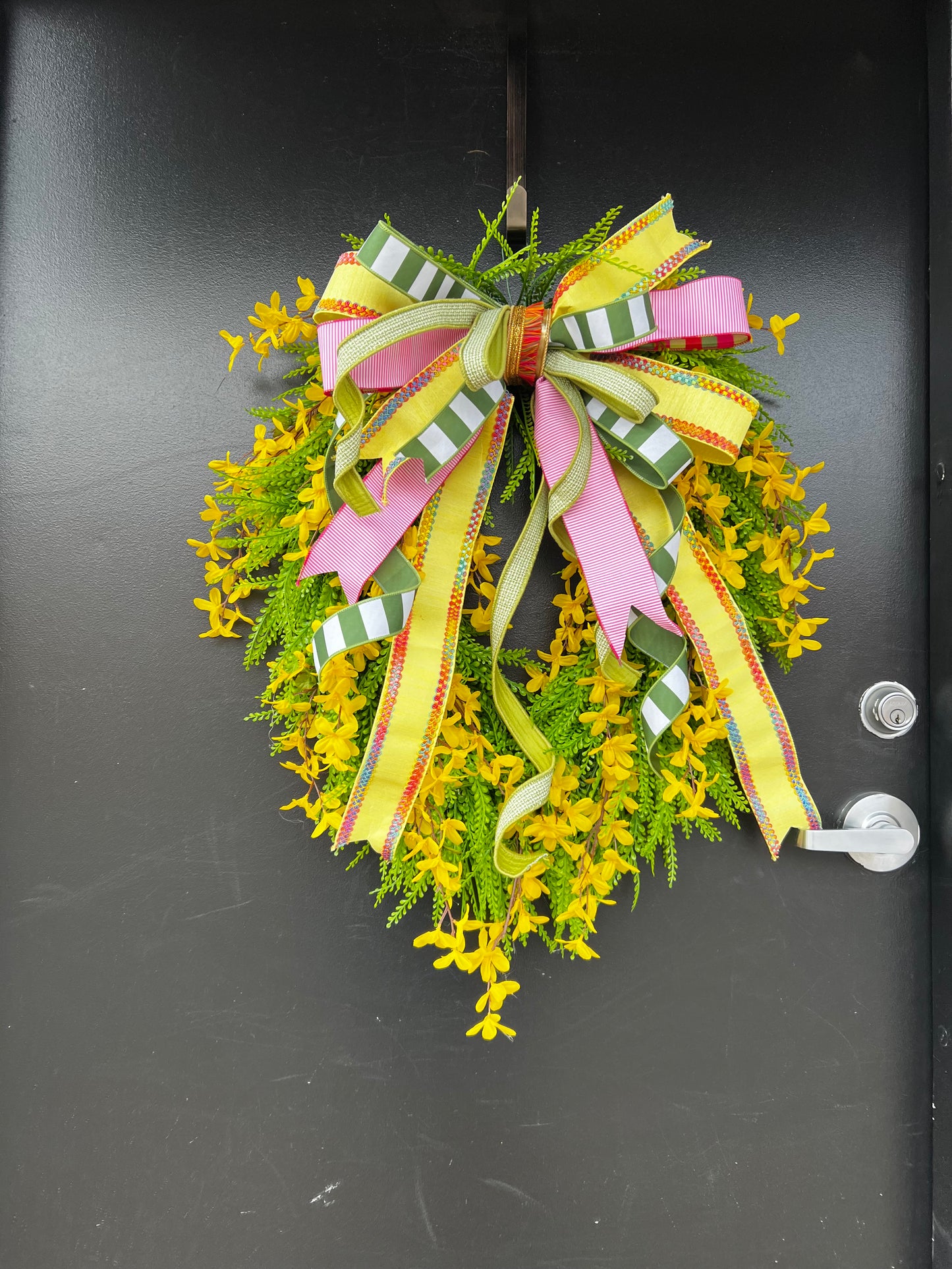 Sunshine Forsythia Spring Wreath