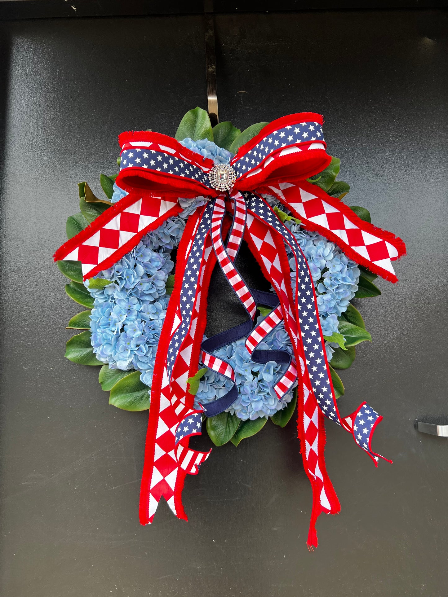 Liberty Hydrangea Wreath ๐บ๐ธ