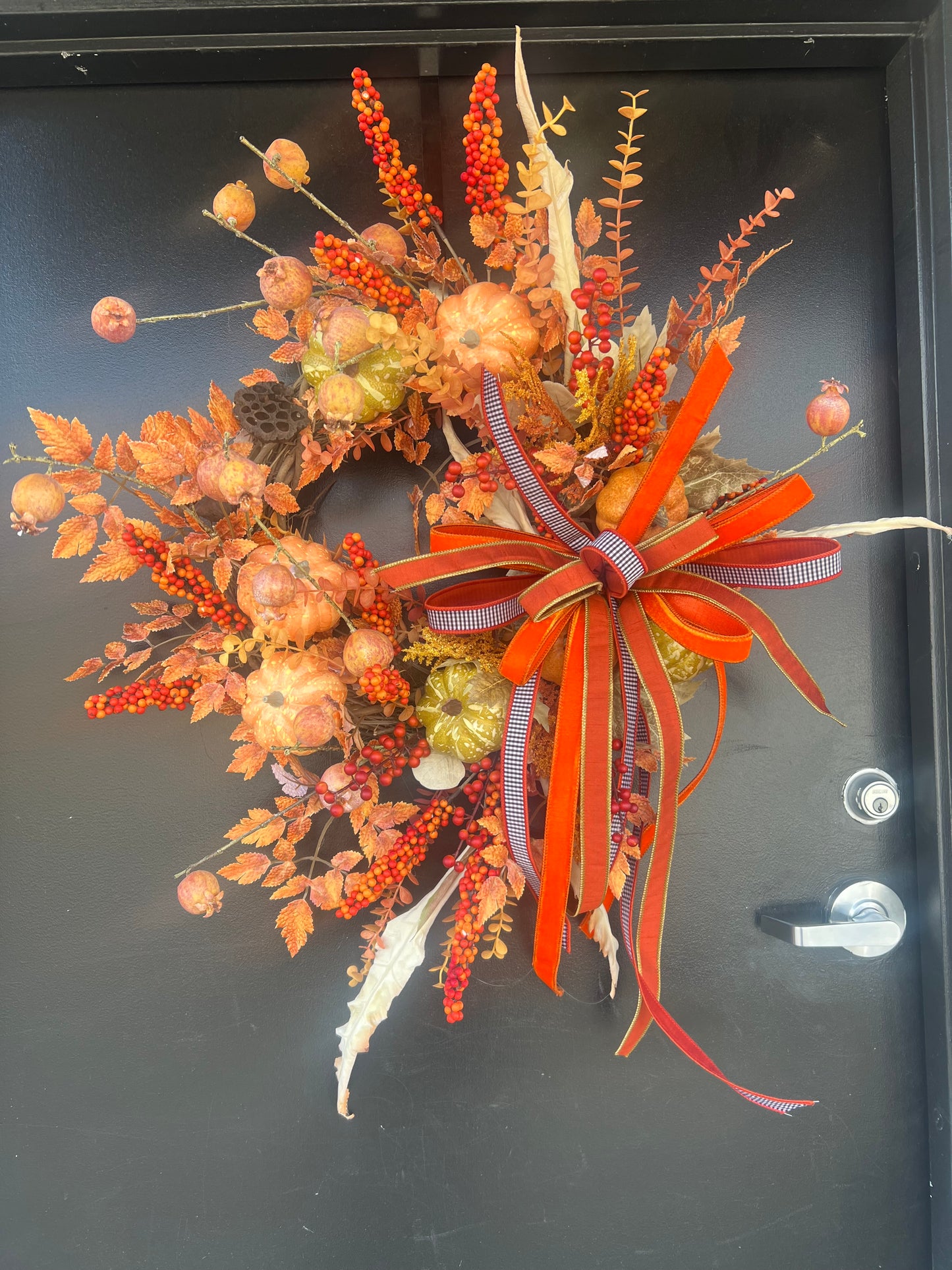 Embers of Autumn Wreath
