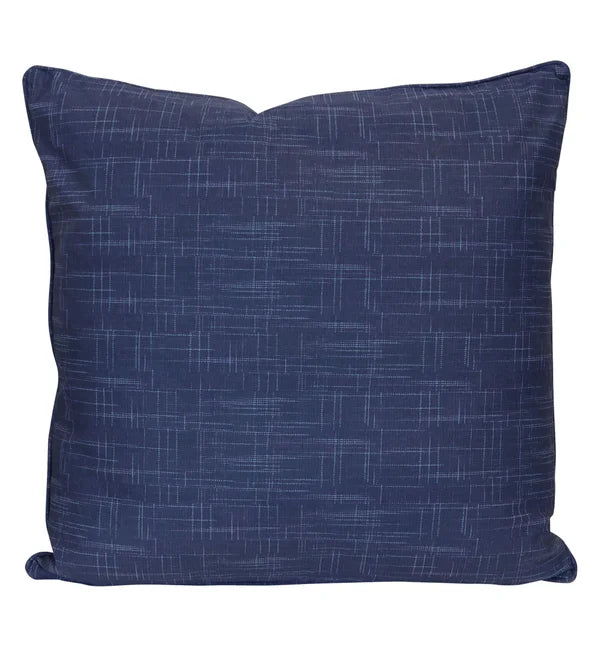 Set of Two Navy Pillows