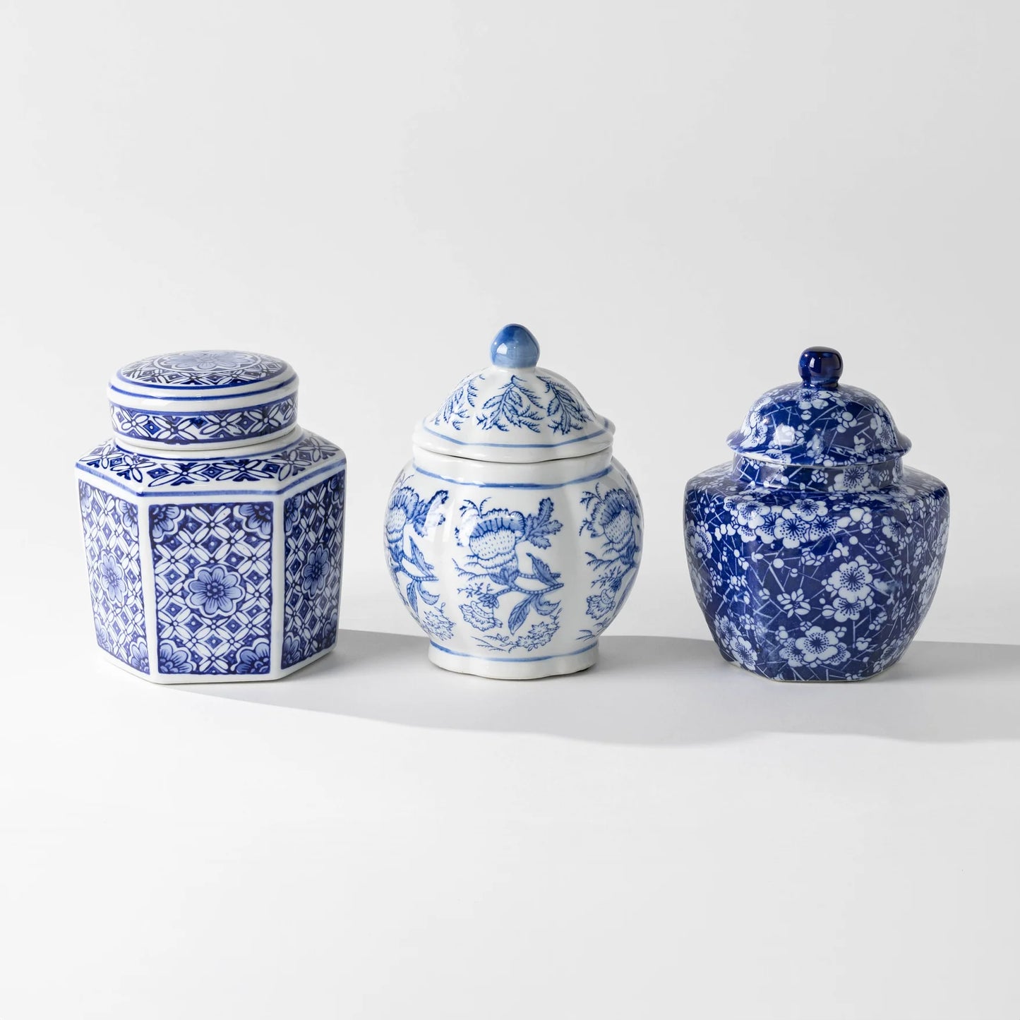 Chinoiserie Ginger Jar Set