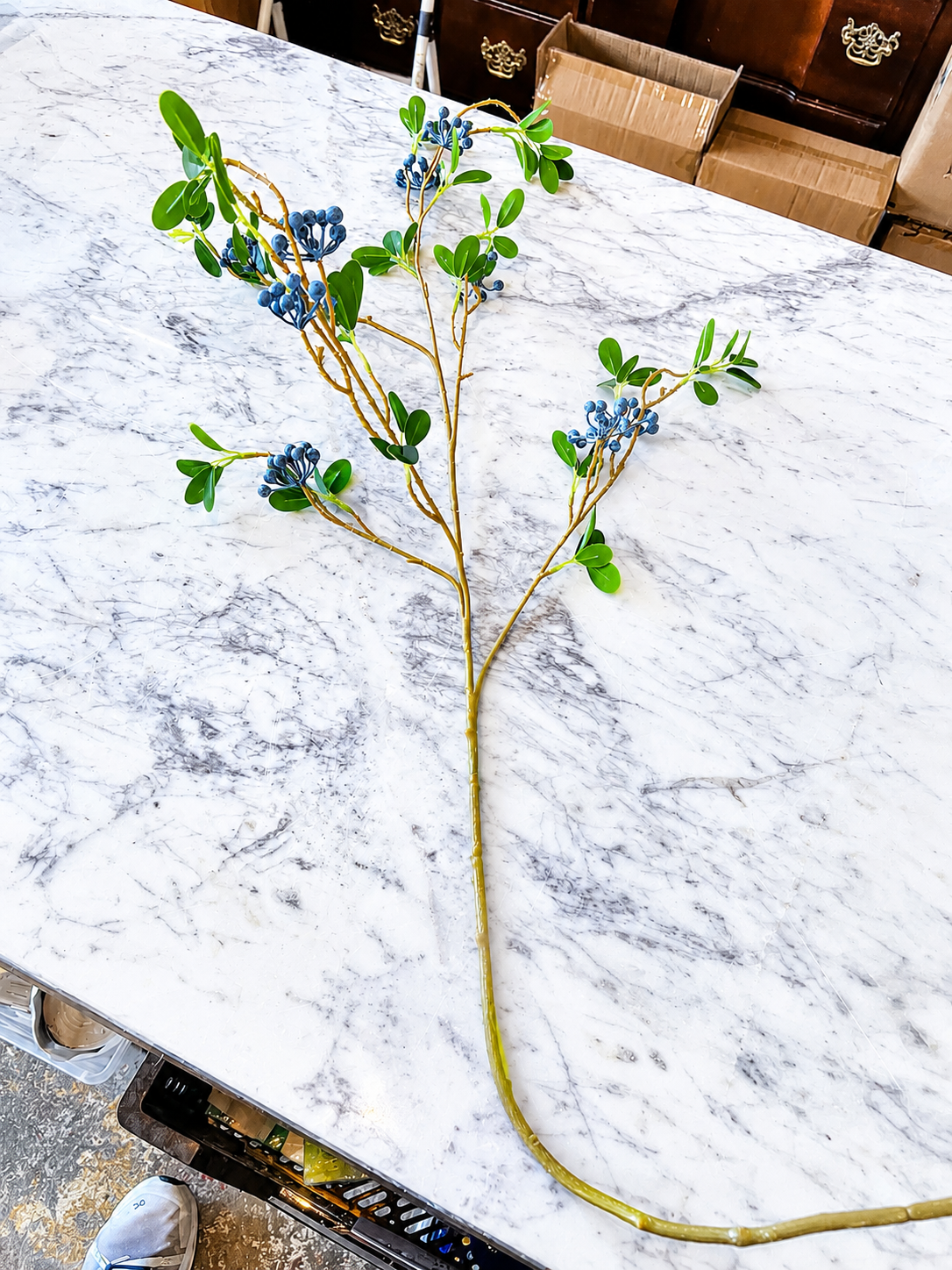 Bundle of 2 Blue Berry Stem