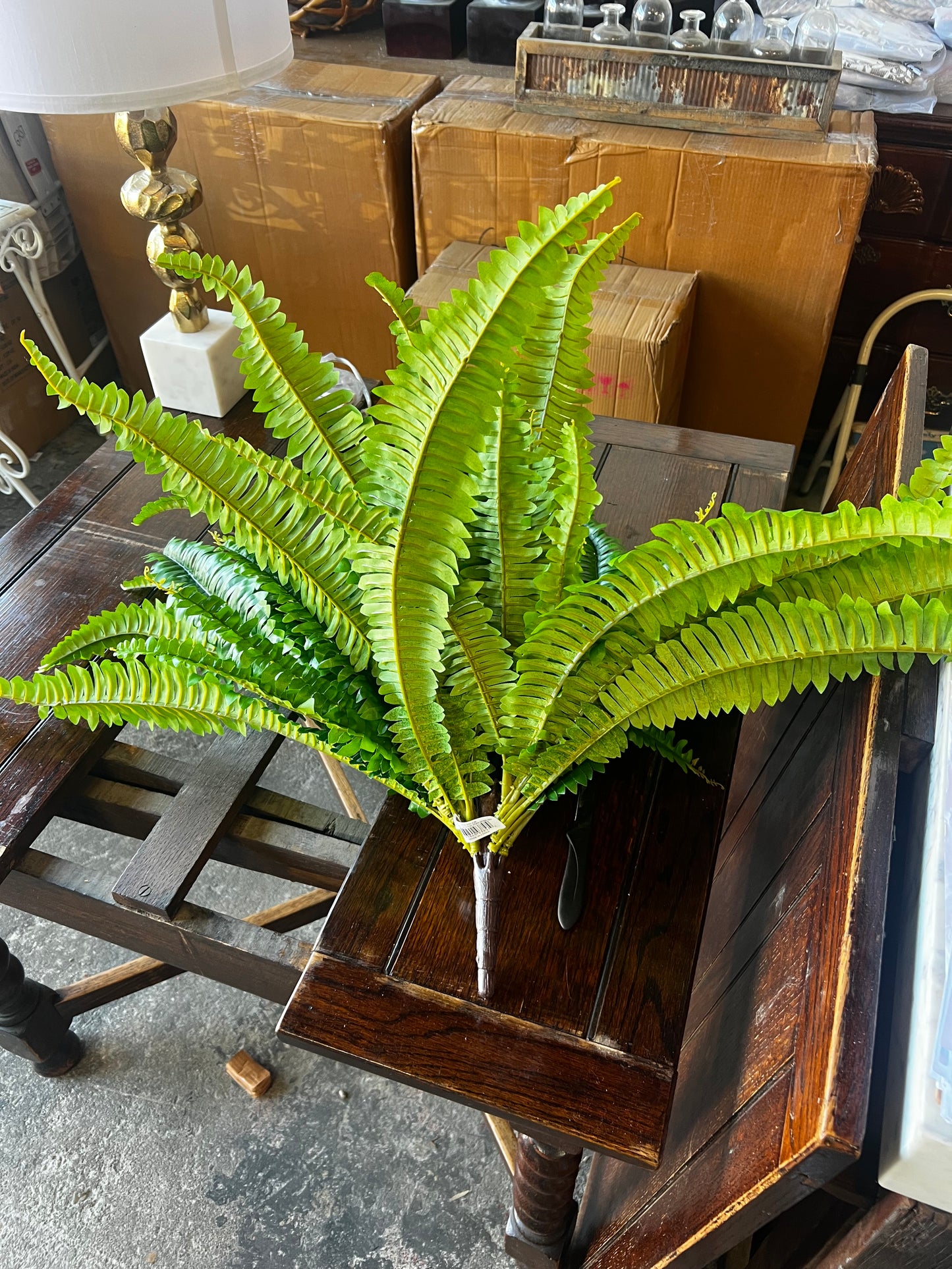 26” UV protected Fern Bush
