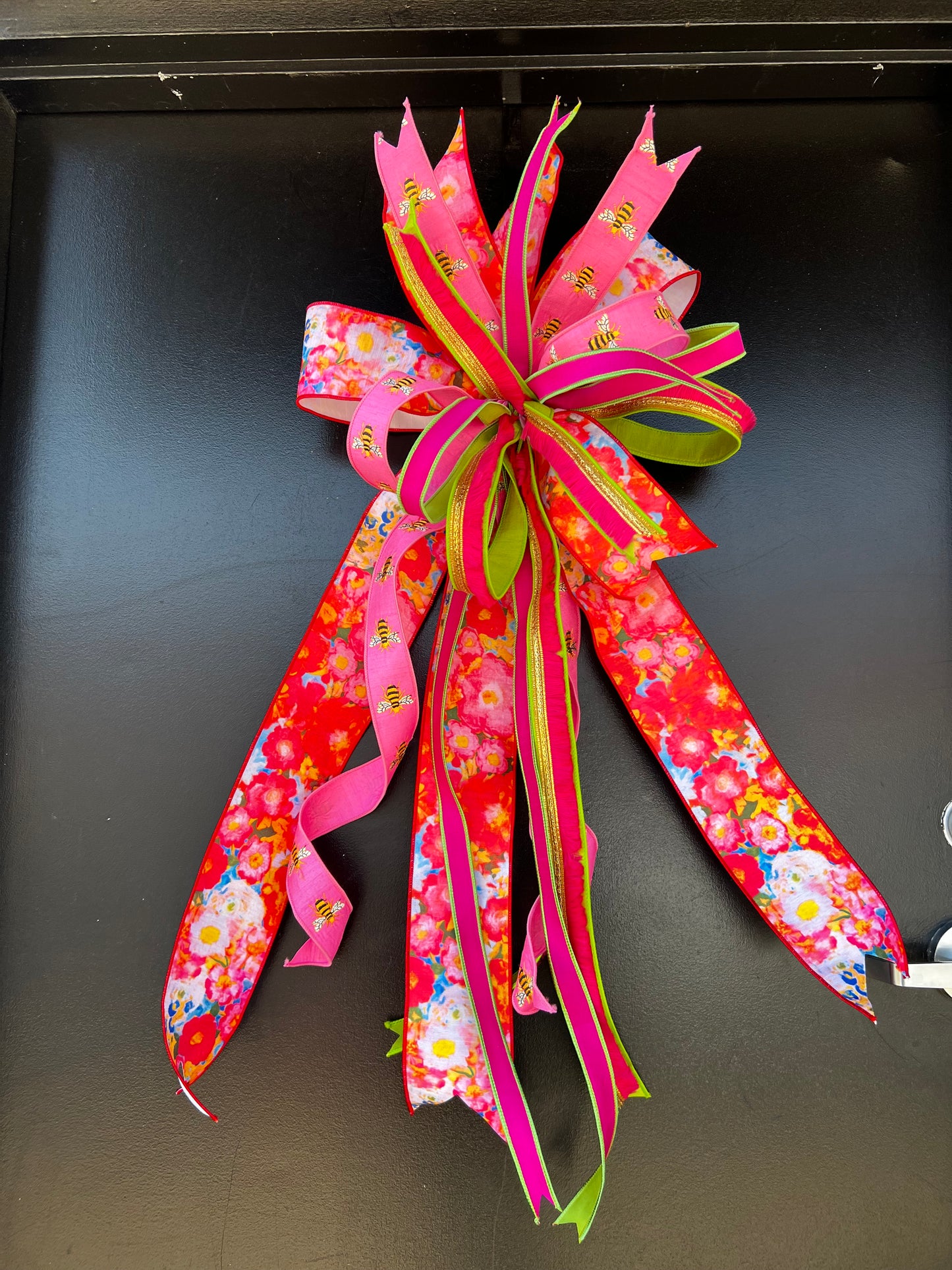 Flowers and Bees Bow