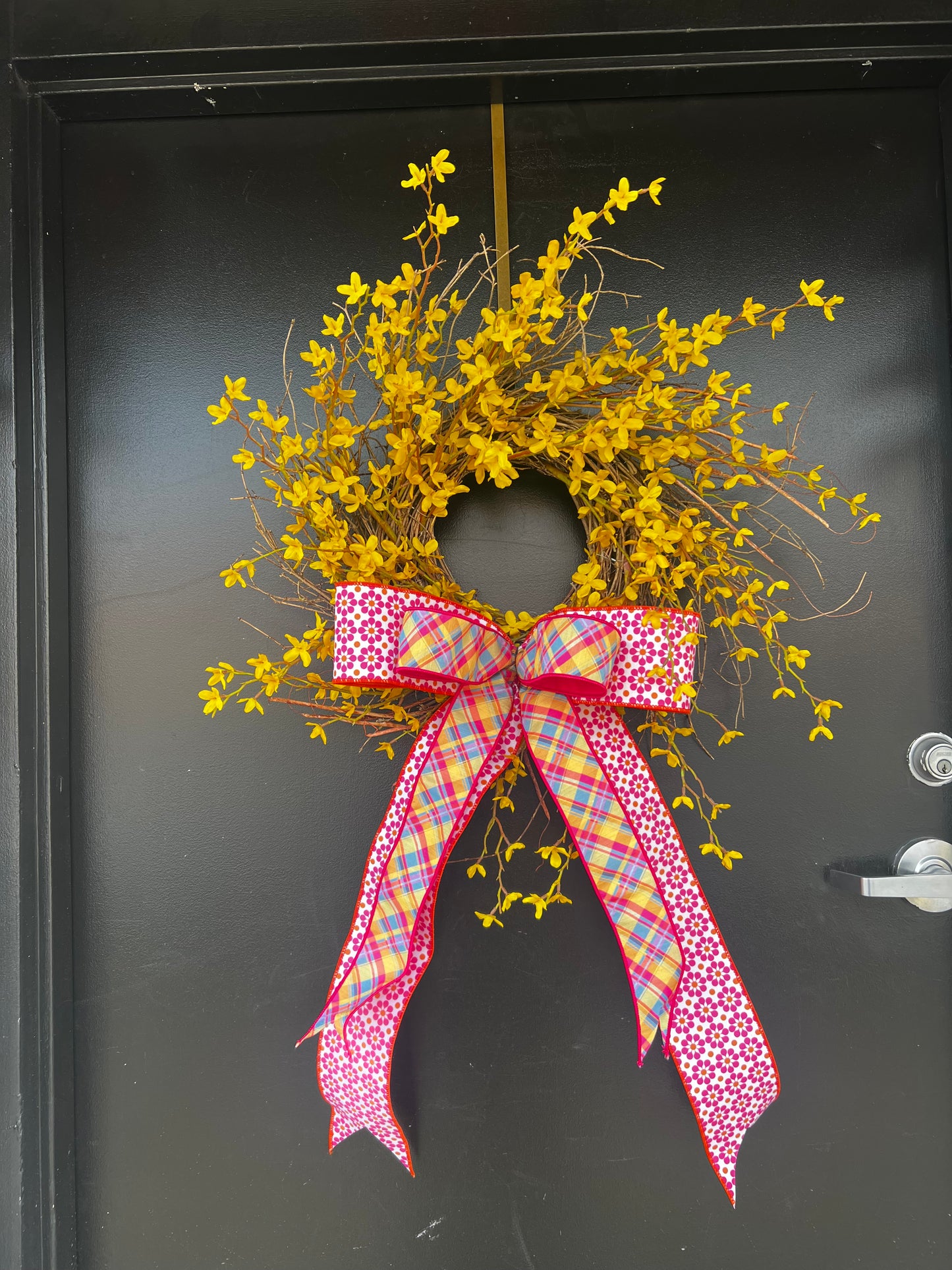 Forsythia Wreath