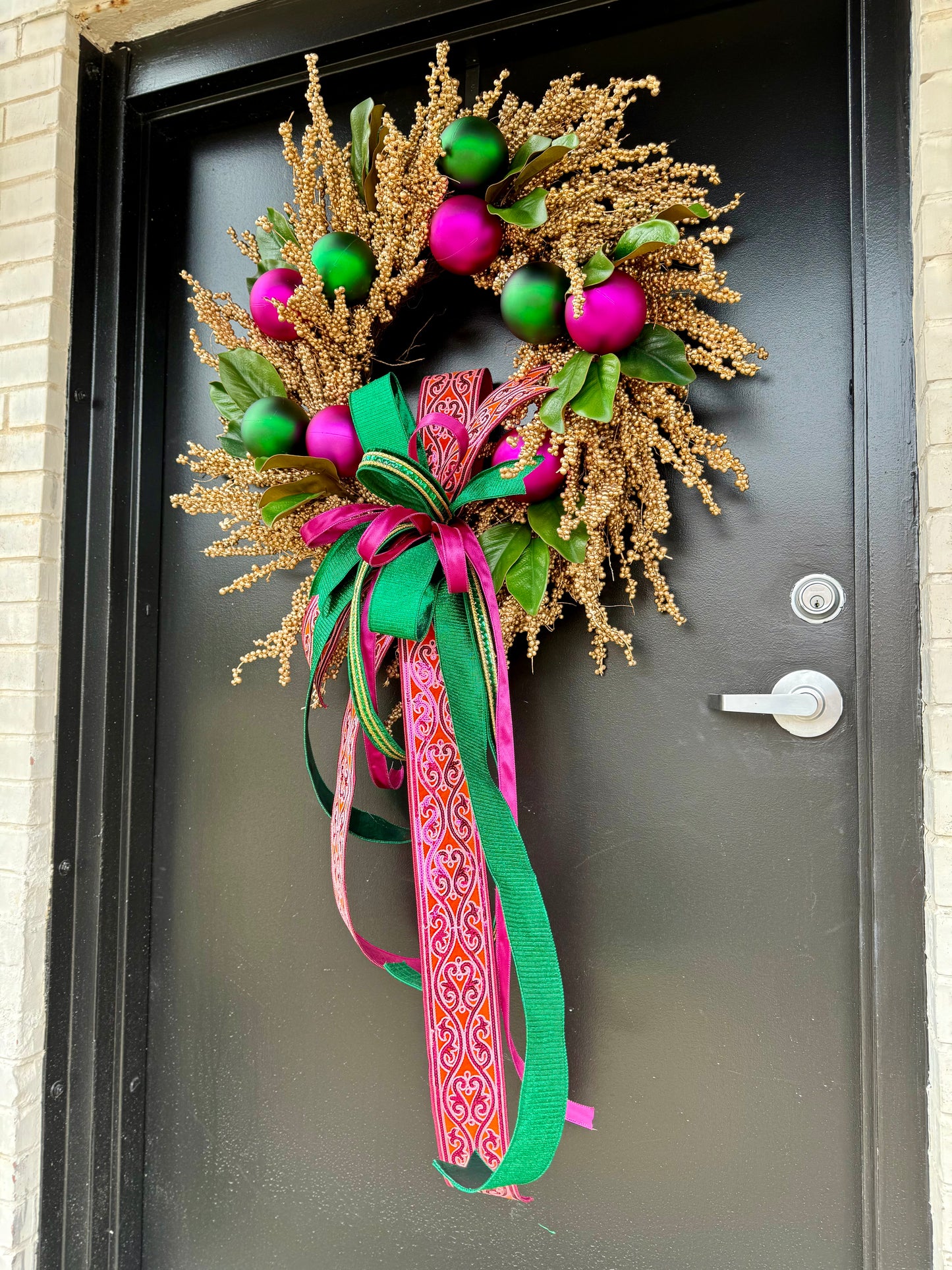 Festive Fiesta Berry Christmas Wreath