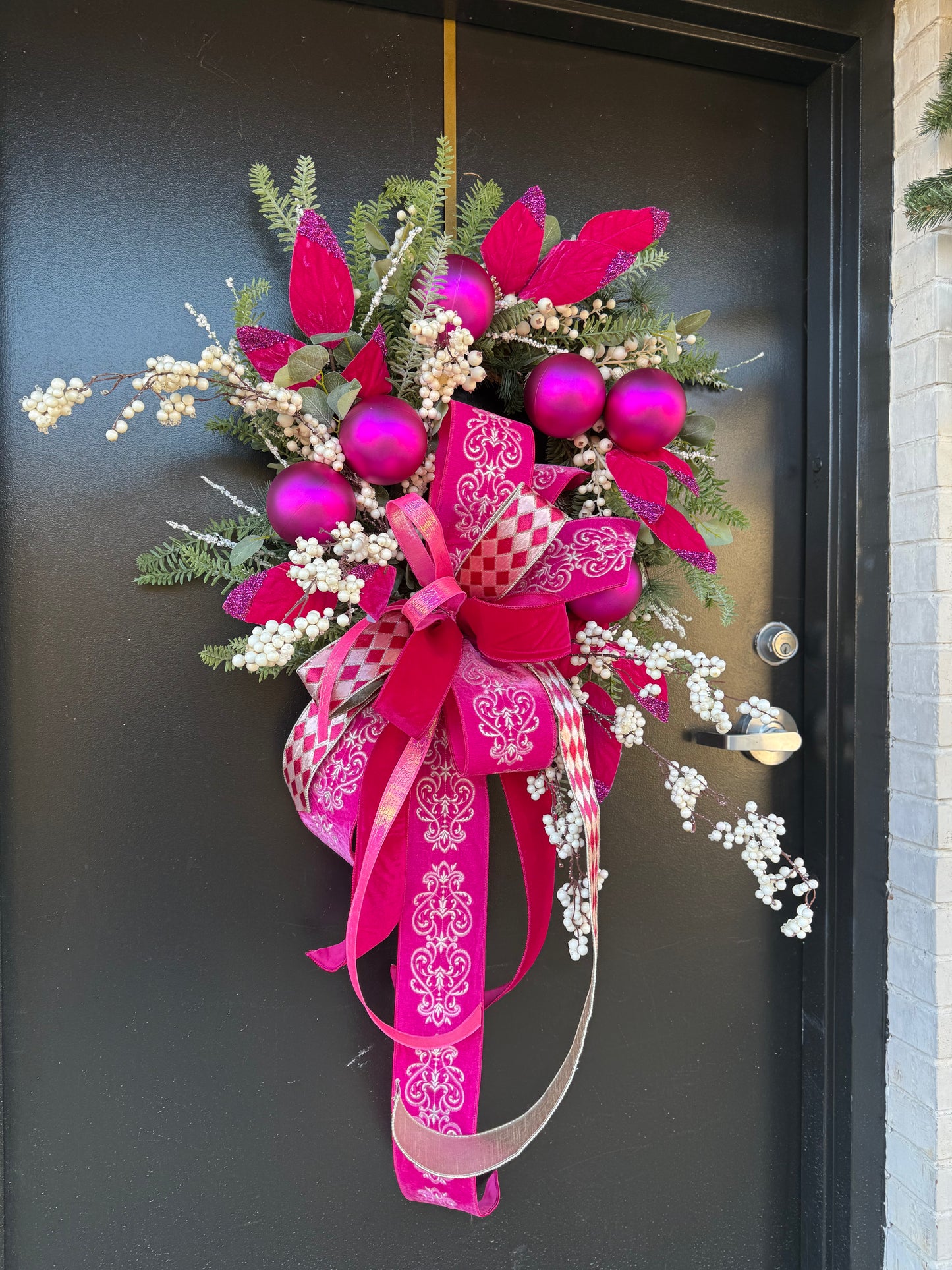 “Sugarplum Sparkle” Christmas Wreath