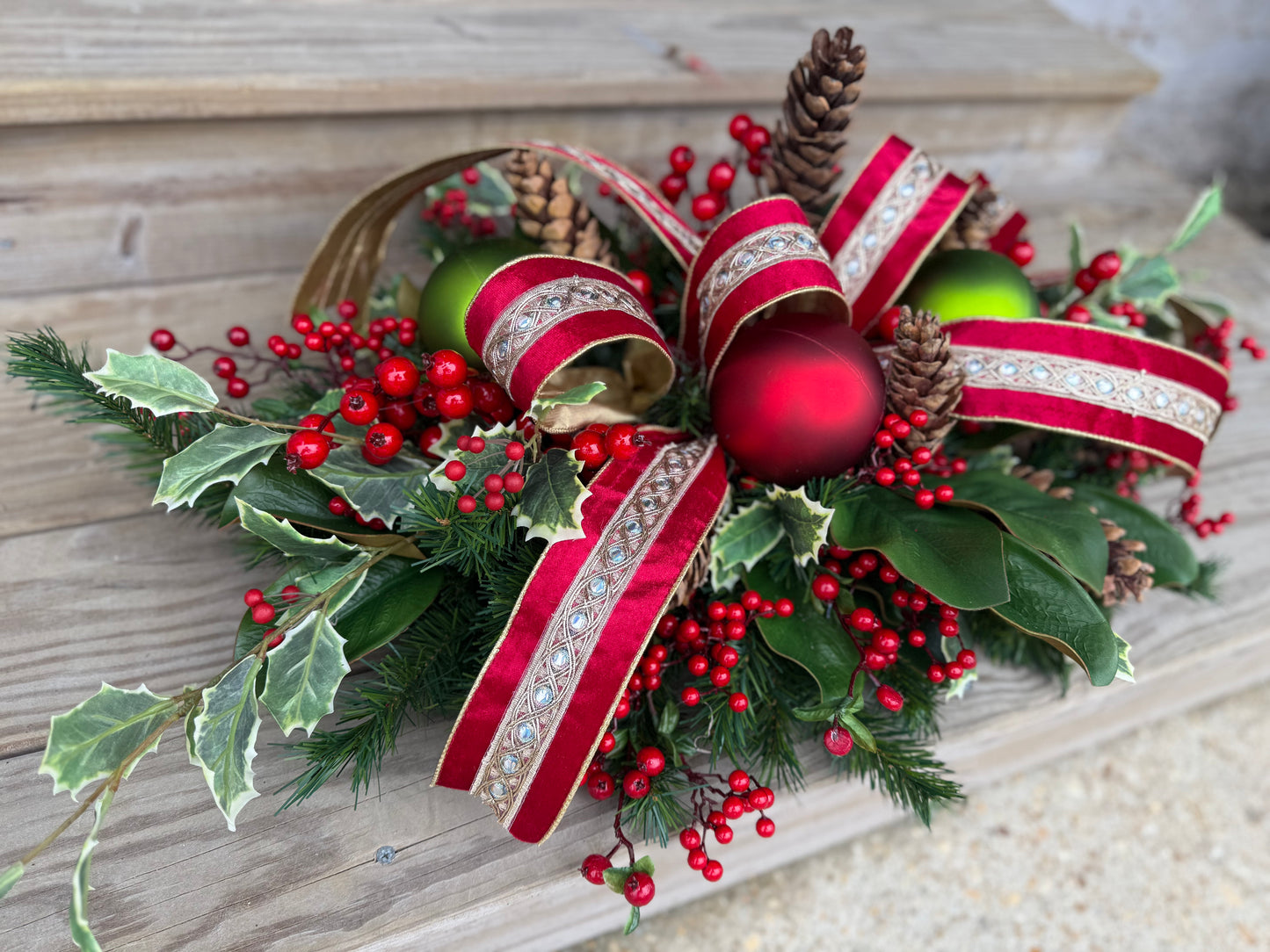Holiday Elegance Centerpiece