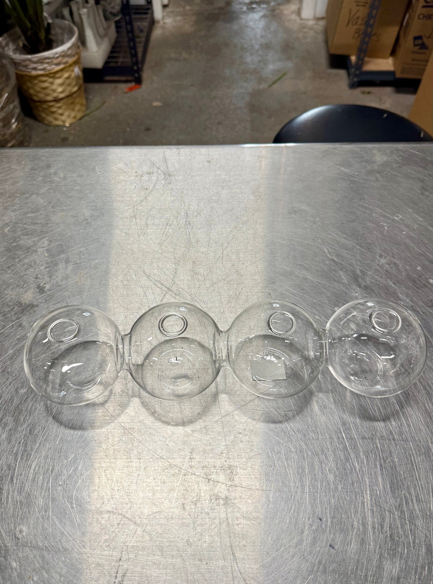 Quad Connected Bud Vase