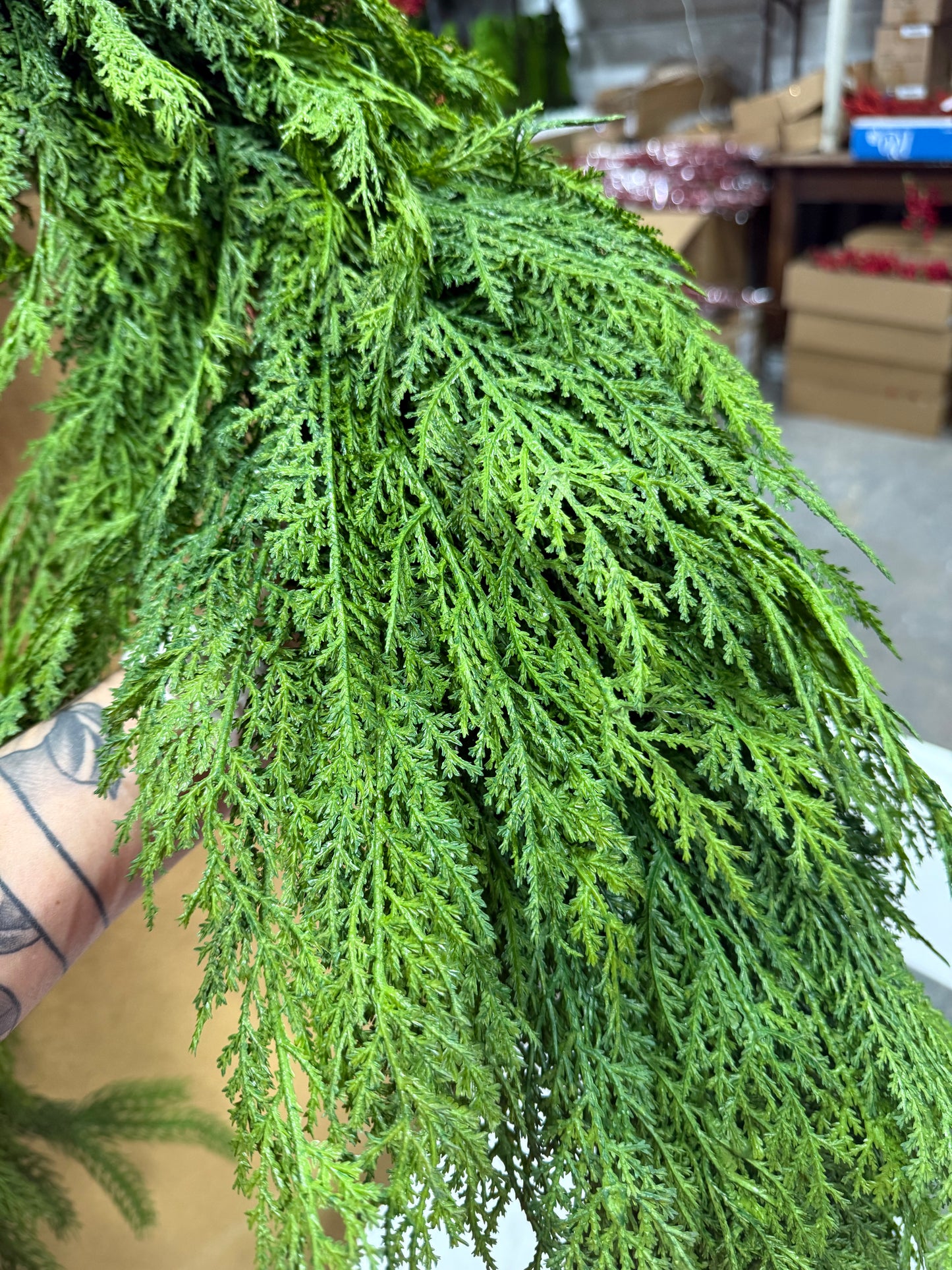 72” Real Touch Premium Cedar Garland (#11)
