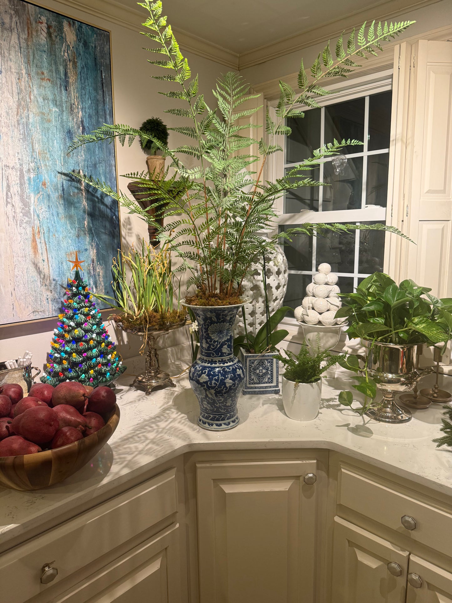 Silver Back Fern bunch