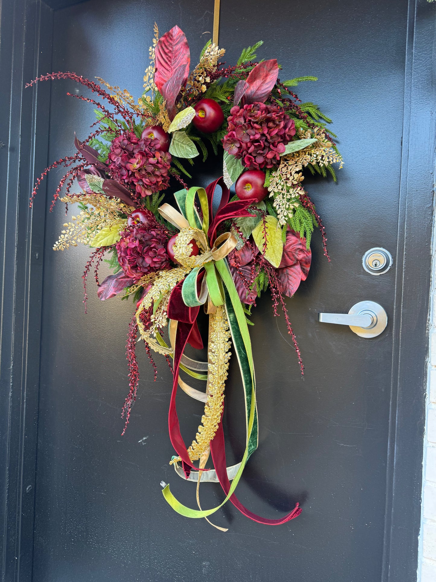 “Glitzy Granny” Christmas Wreath