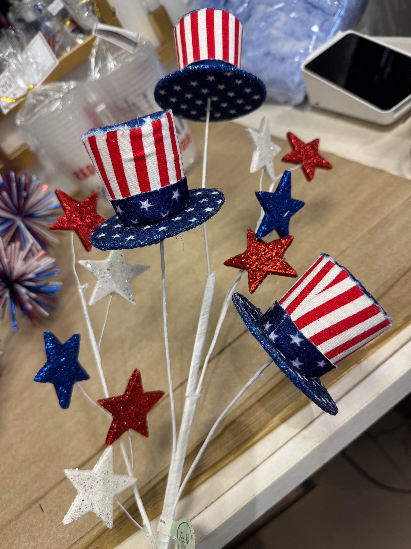 American Hat with Stars