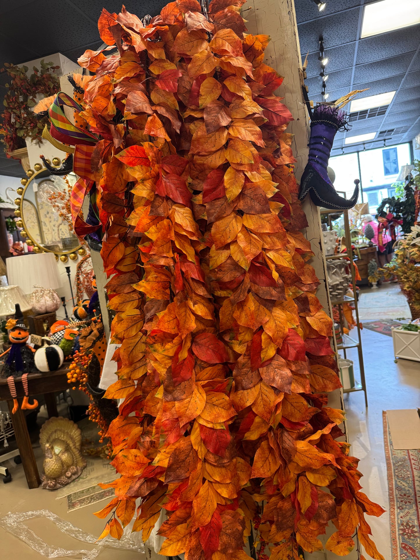 60” Fall Leaf Garland
