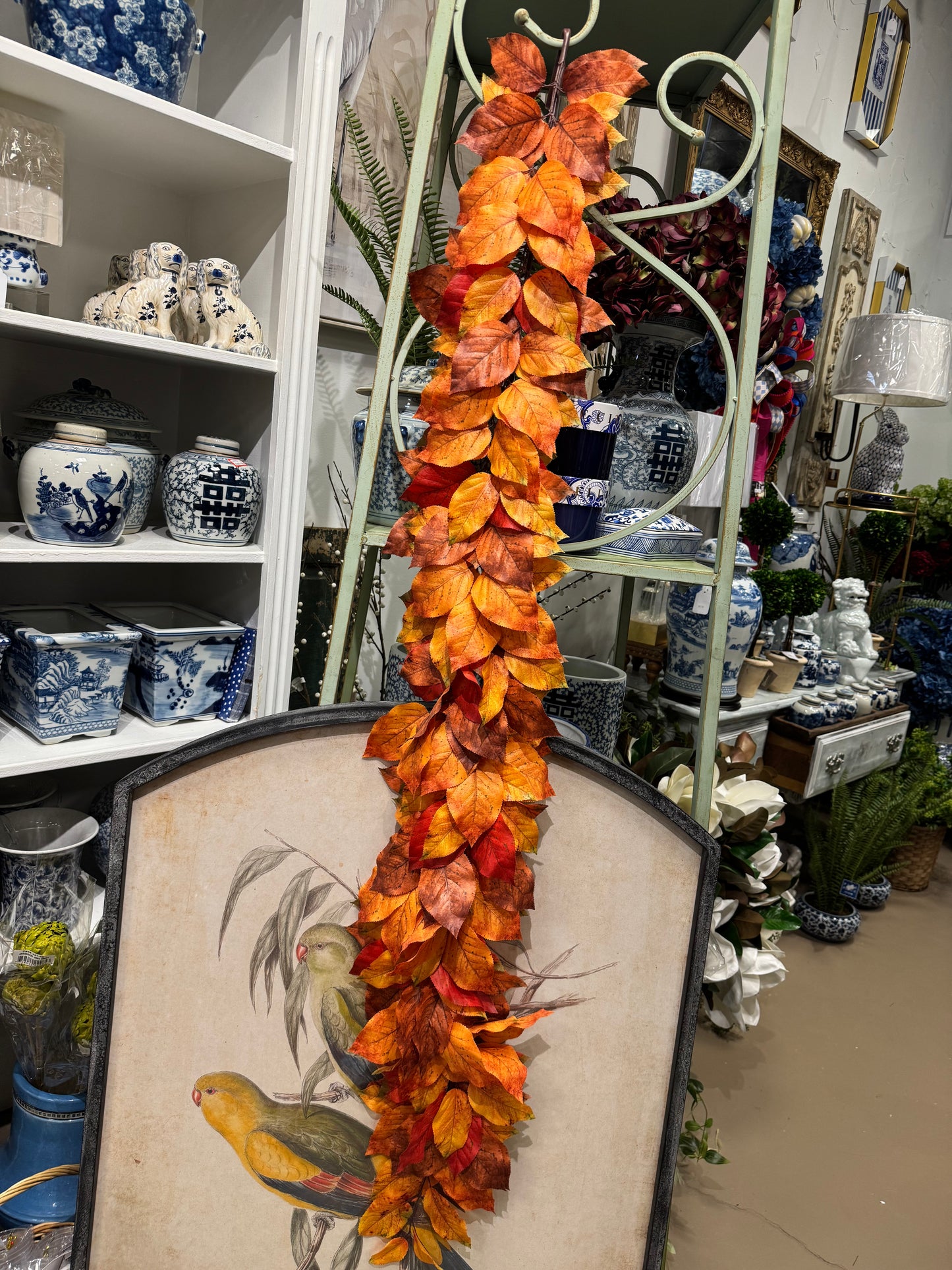 60” Fall Leaf Garland