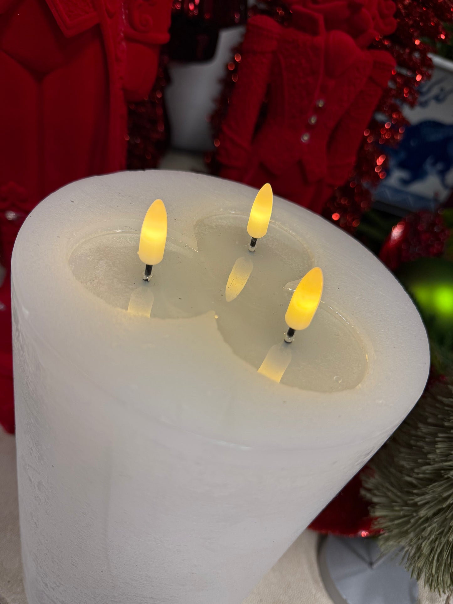 Real Feel Pillar Candle