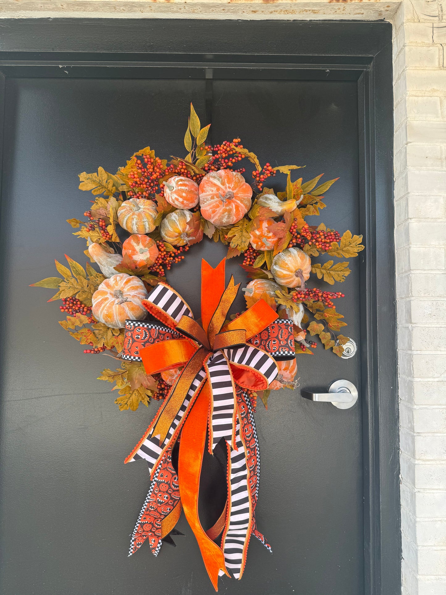 Whimsy In The Pumpkin Patch Wreath