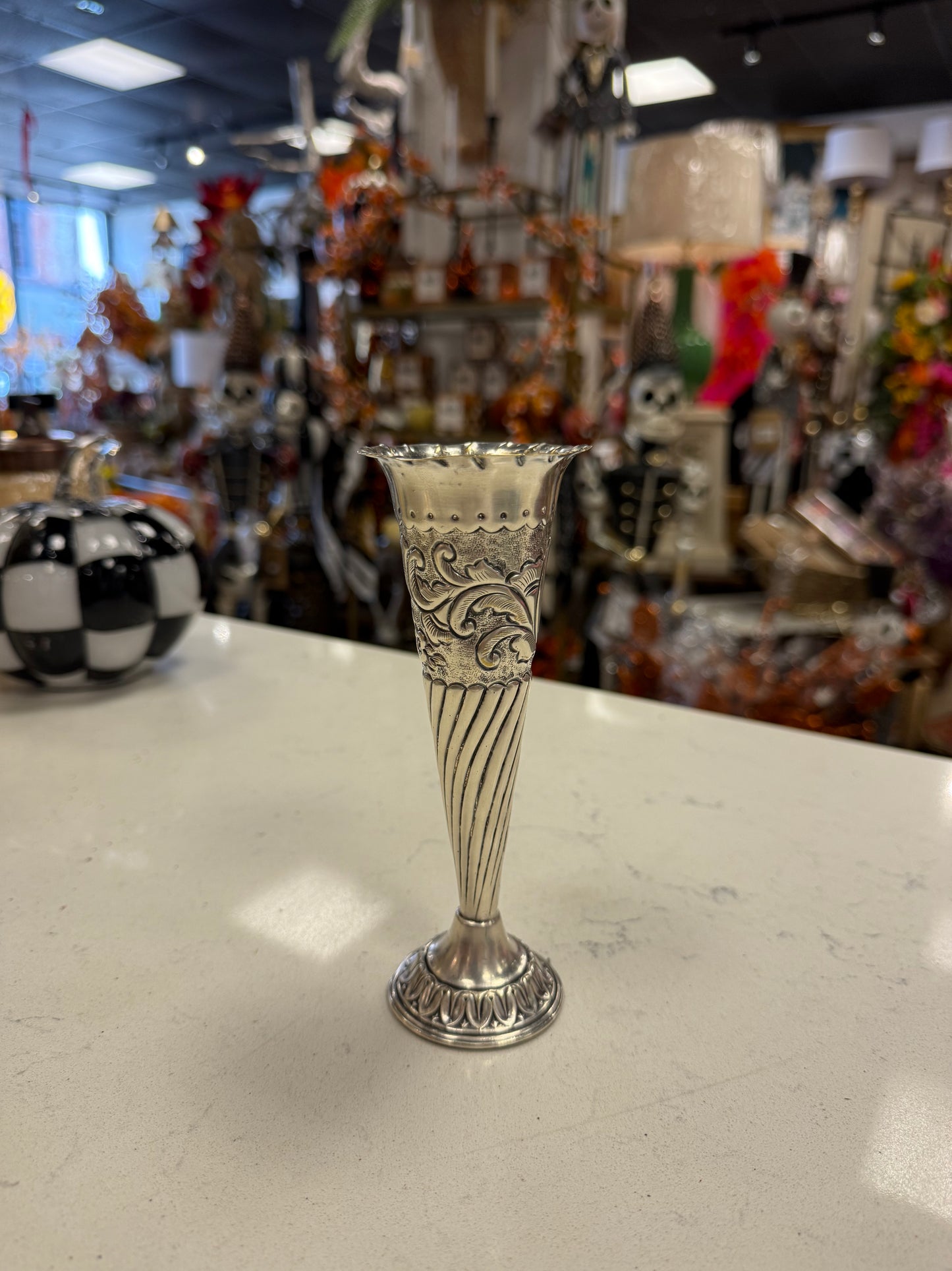 Antique Silver Plated Compote