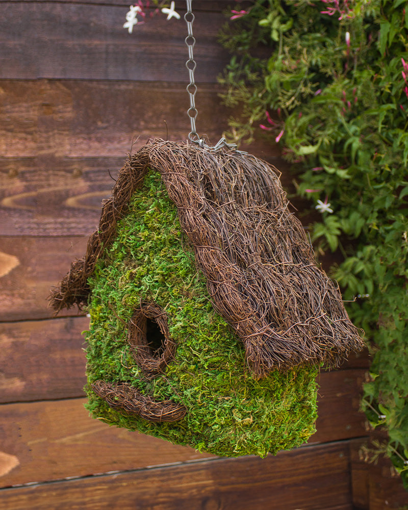 Mossy Maison Birdhouse (SMALL)