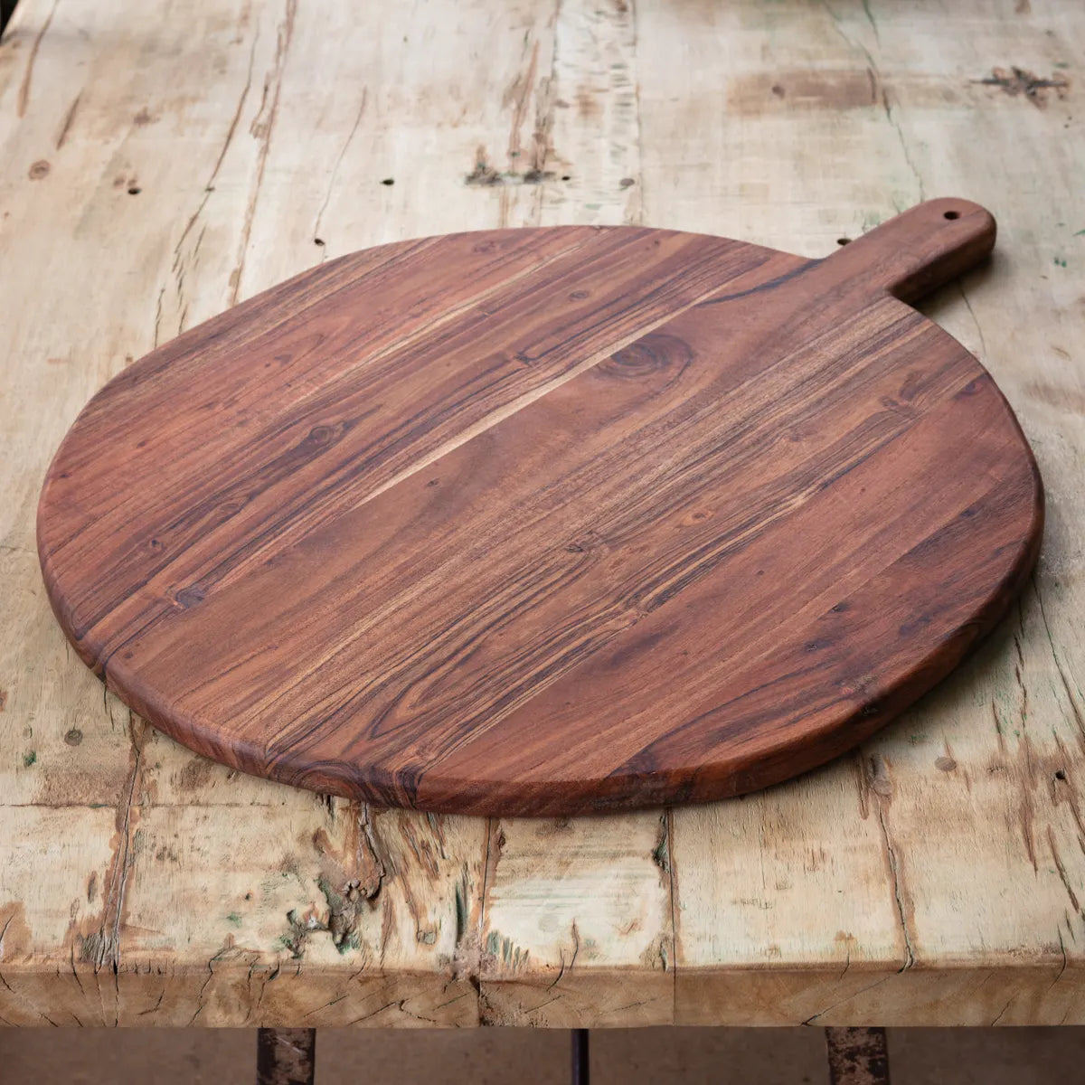 Round Wooden Cutting Board