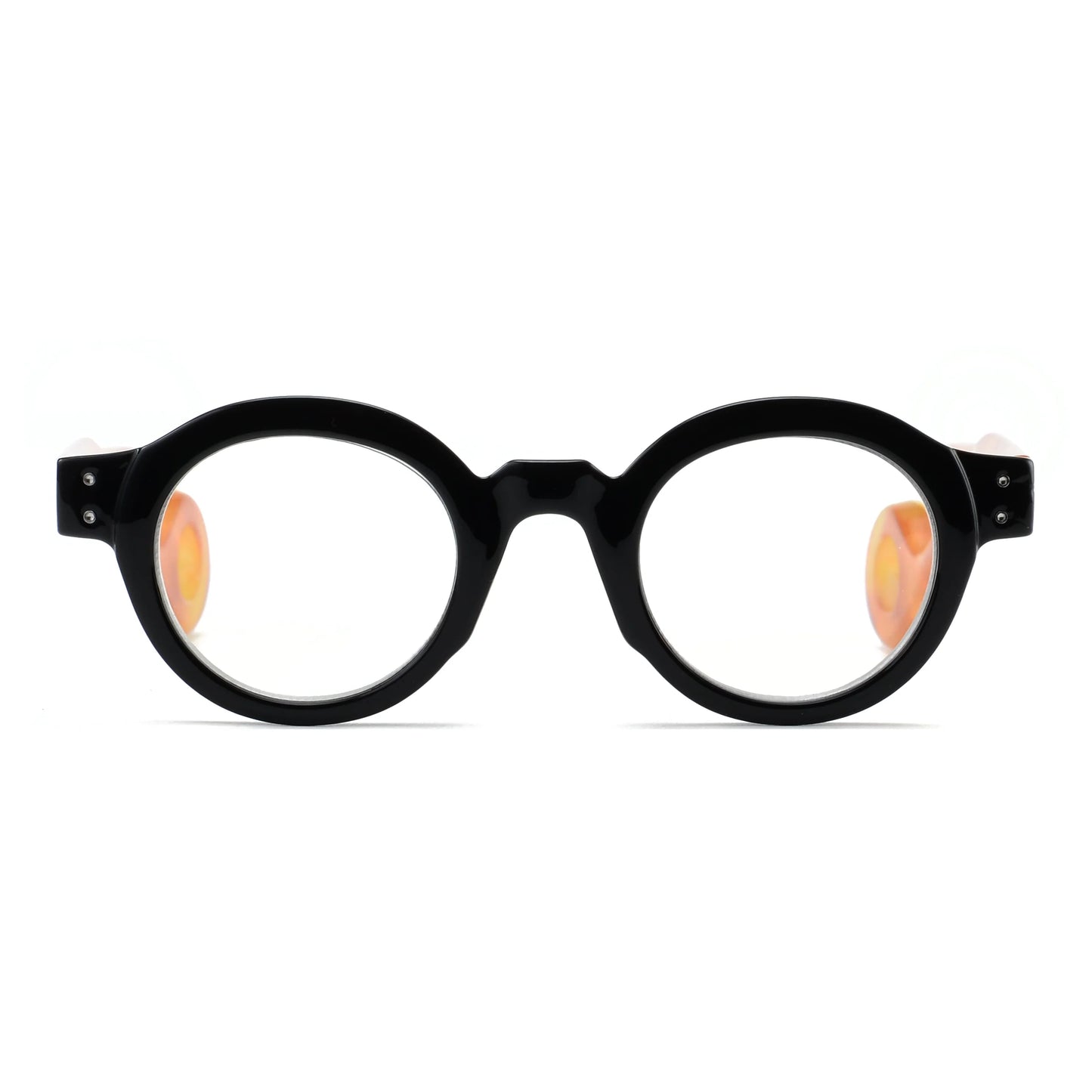 Reading Glasses: Rounded Black | Tortoise Temples