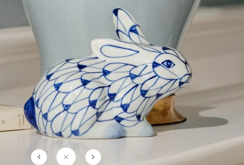 Chinoiserie Decorative Bunny