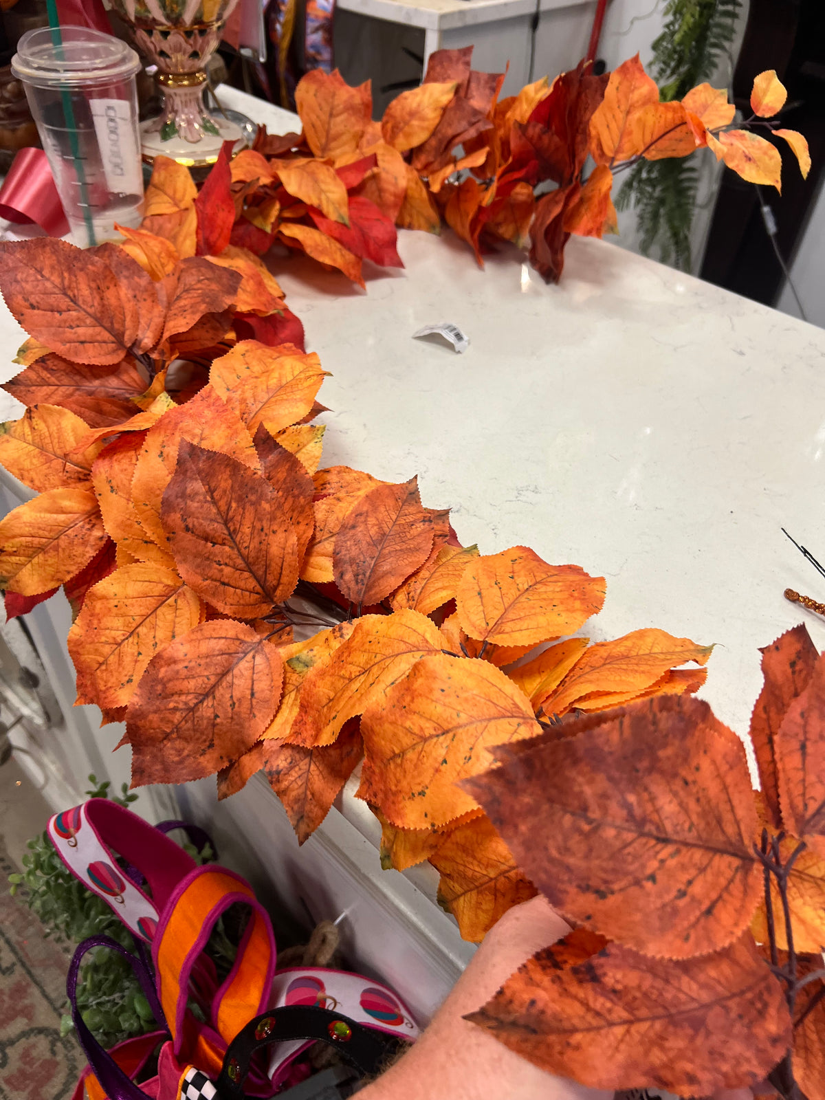 5’ Fall Leaf Garland
