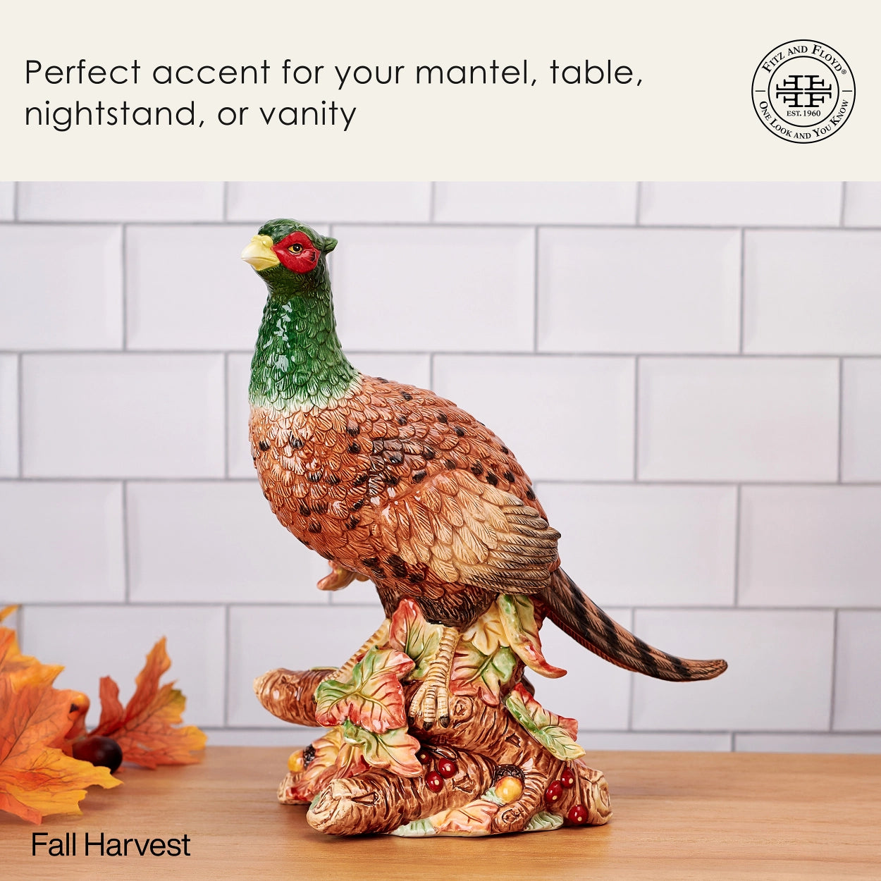 Fitz & Floyd Fall Harvest Pheasant
