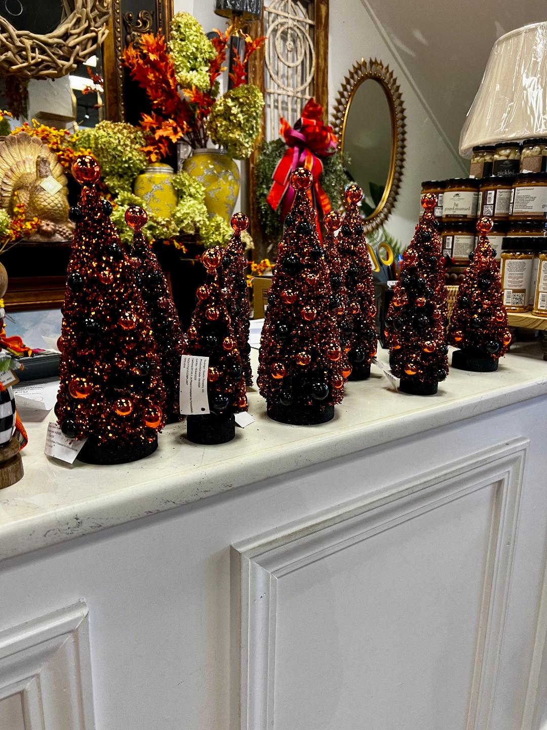 Halloween Sisal Tree- Set of 3