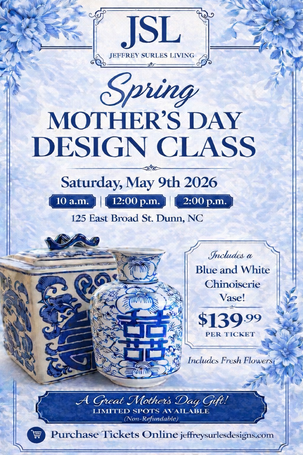 Spring Mothers Day Design Class
