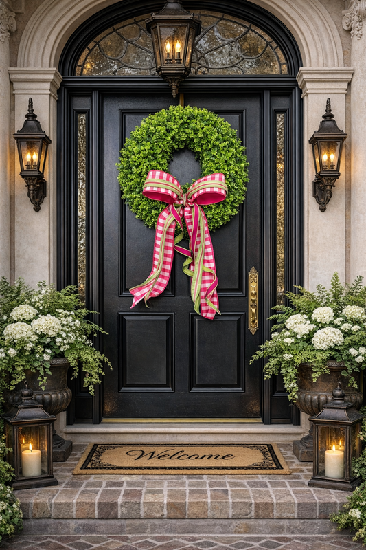 The Grand Boxwood Wreath