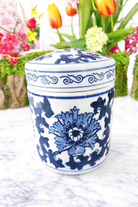 Blue & White Jar