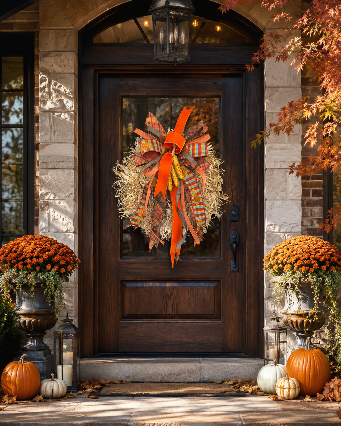 Autumn Corn Wreath