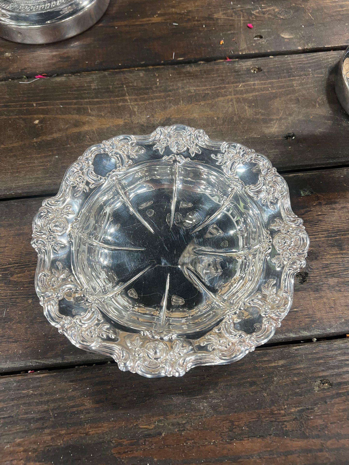 Vintage Silver Plated Dish