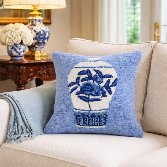 Ginger Jars Indoor/Outdoor Pillow
